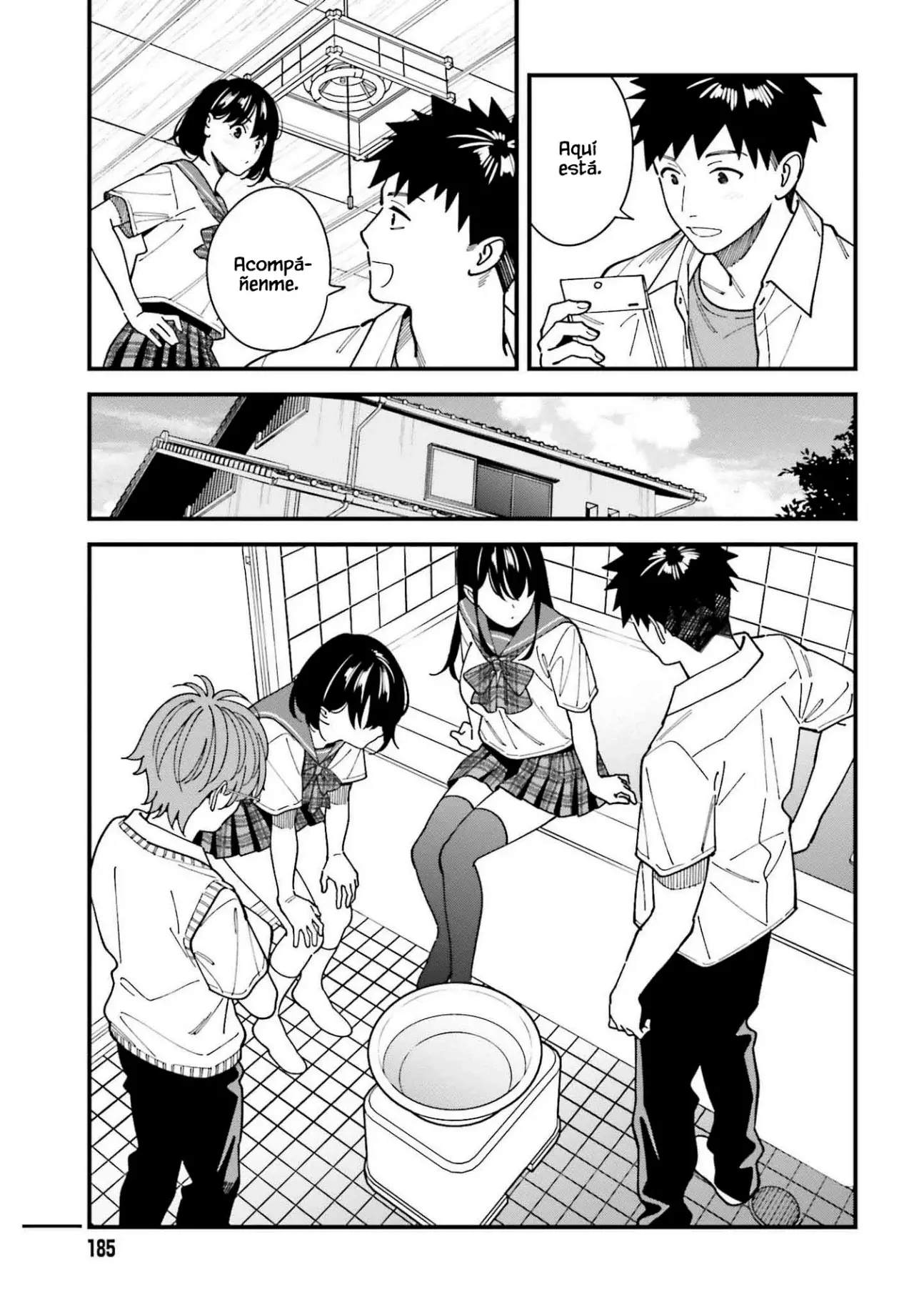 Are physical relationships posible between childhood friends of high school students? Capitulo 12 página 25