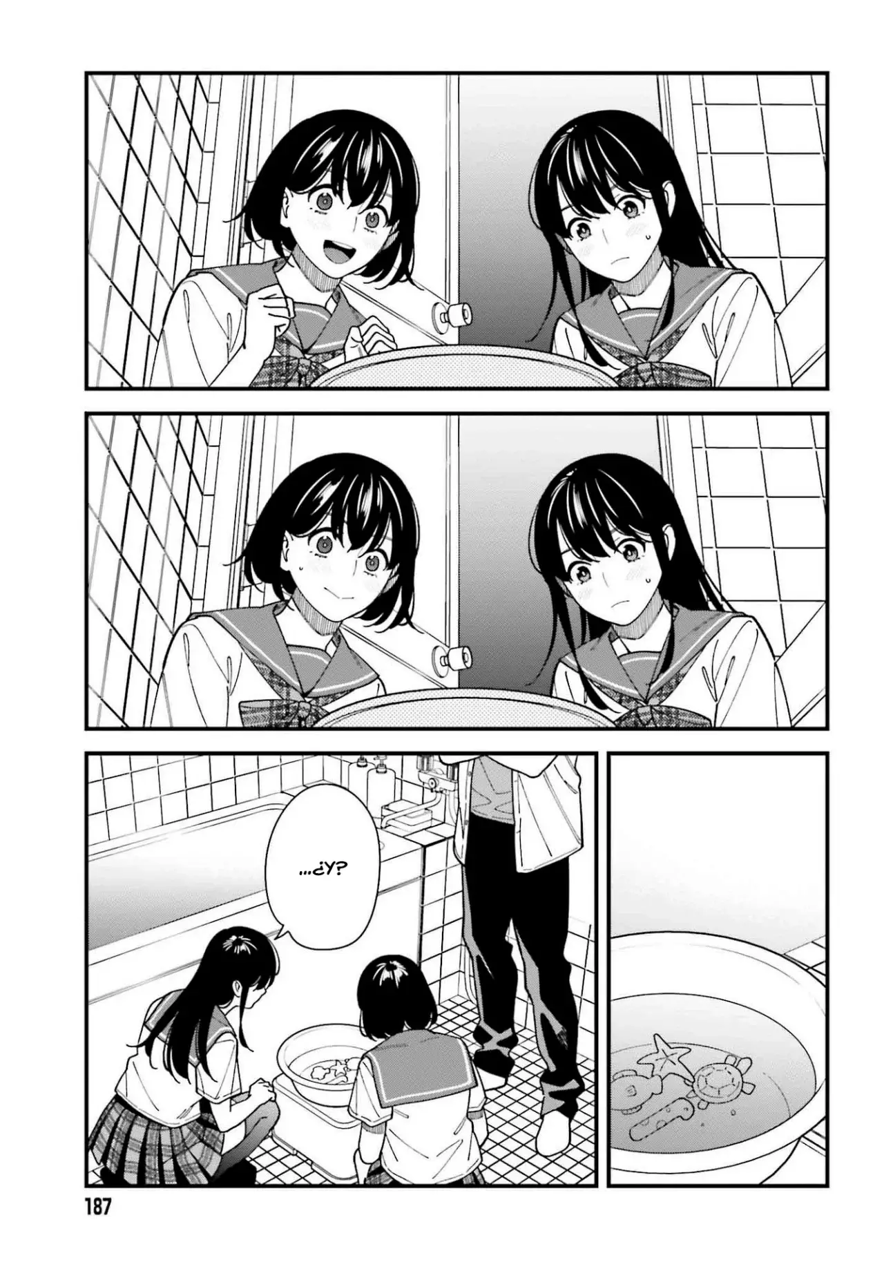 Are physical relationships posible between childhood friends of high school students? Capitulo 12 página 27