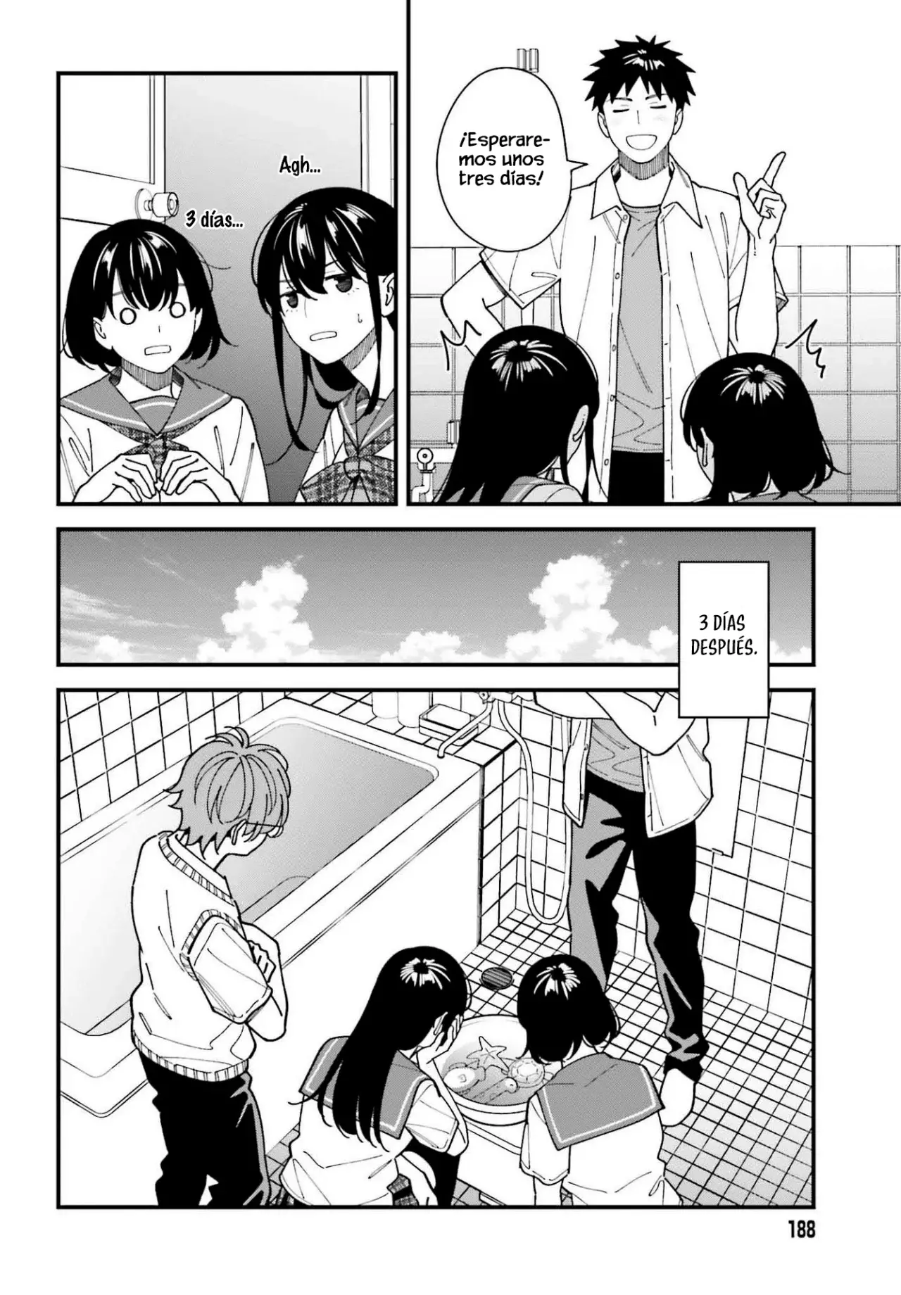 Are physical relationships posible between childhood friends of high school students? Capitulo 12 página 28
