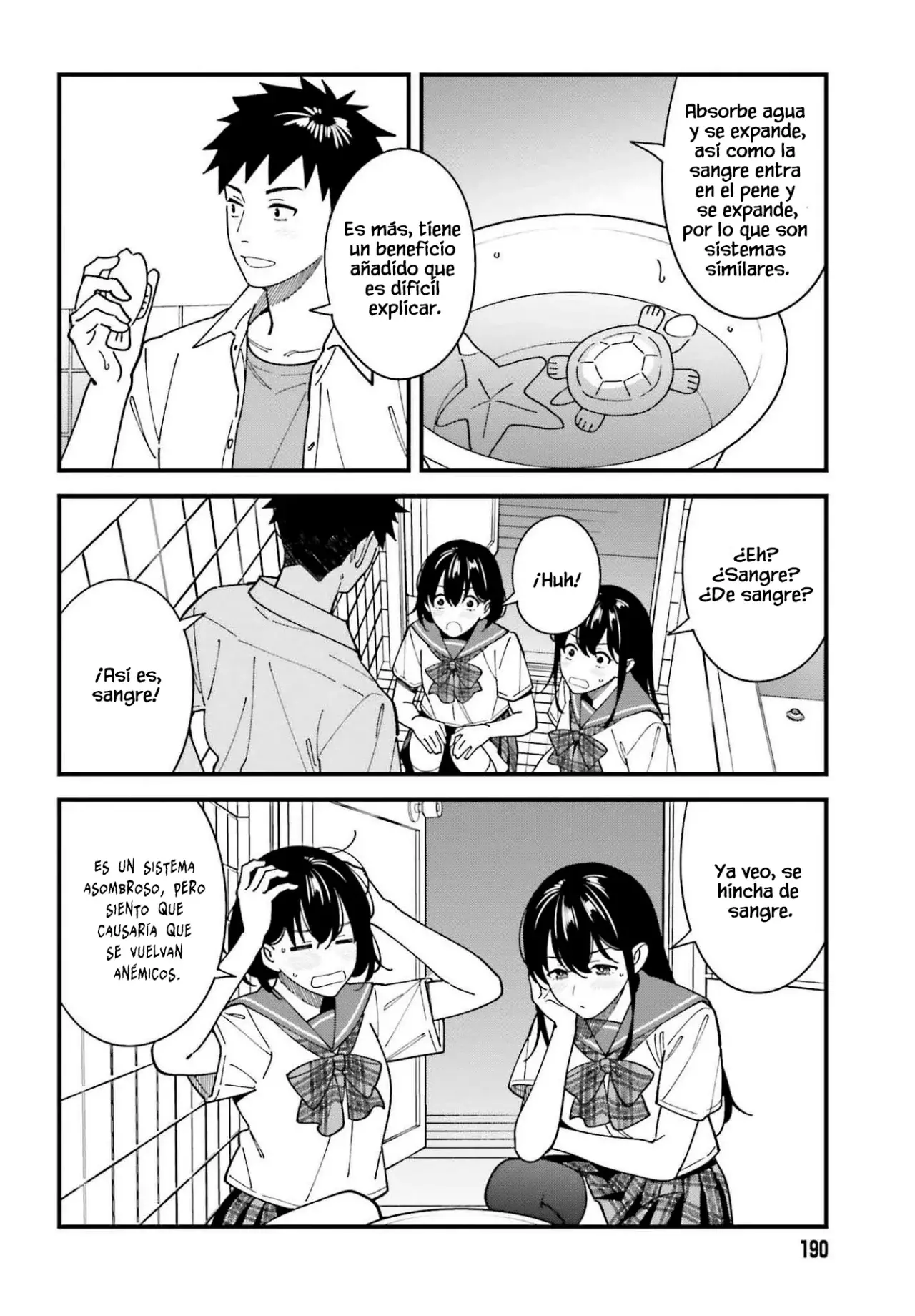 Are physical relationships posible between childhood friends of high school students? Capitulo 12 página 30