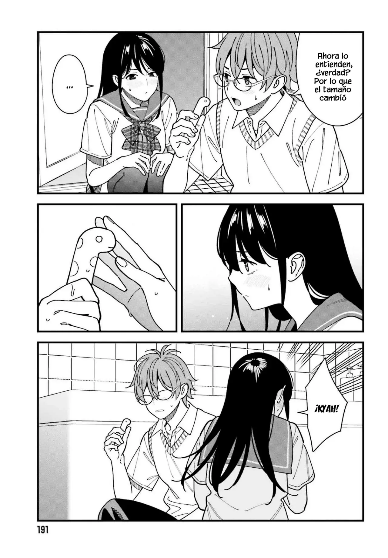 Are physical relationships posible between childhood friends of high school students? Capitulo 12 página 31