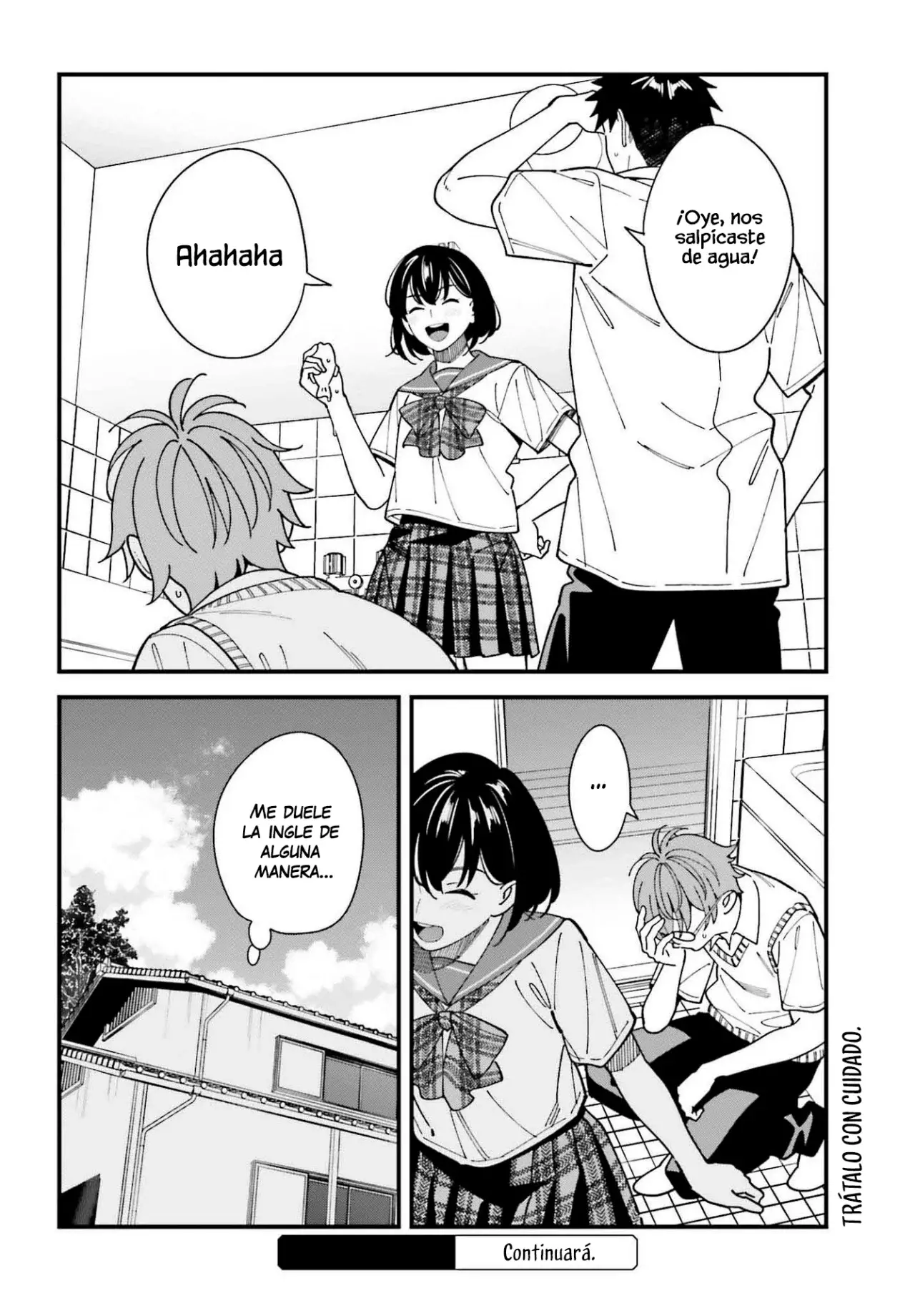 Are physical relationships posible between childhood friends of high school students? Capitulo 12 página 34