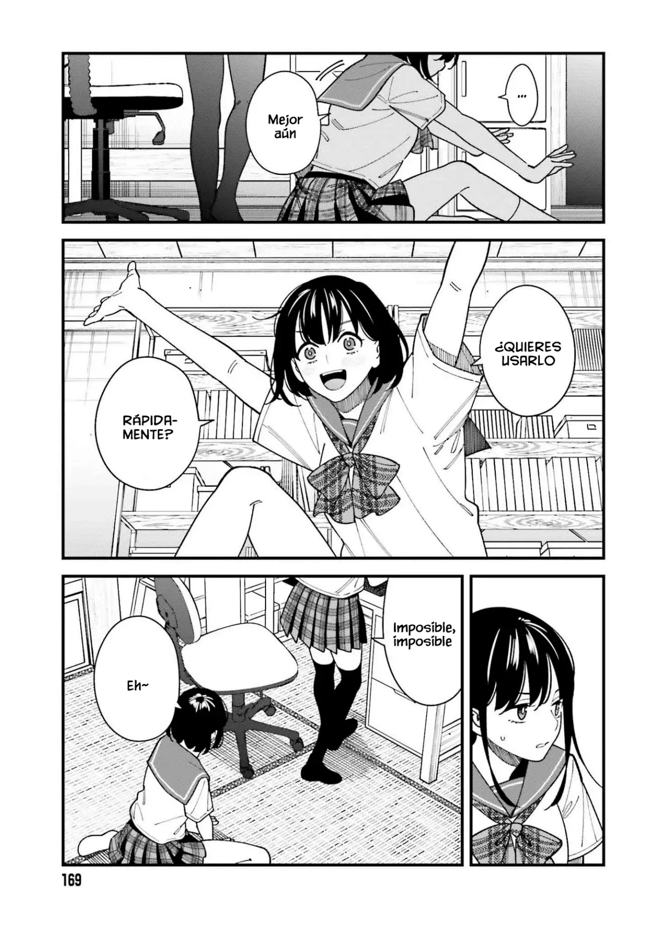 Are physical relationships posible between childhood friends of high school students? Capitulo 12 página 9