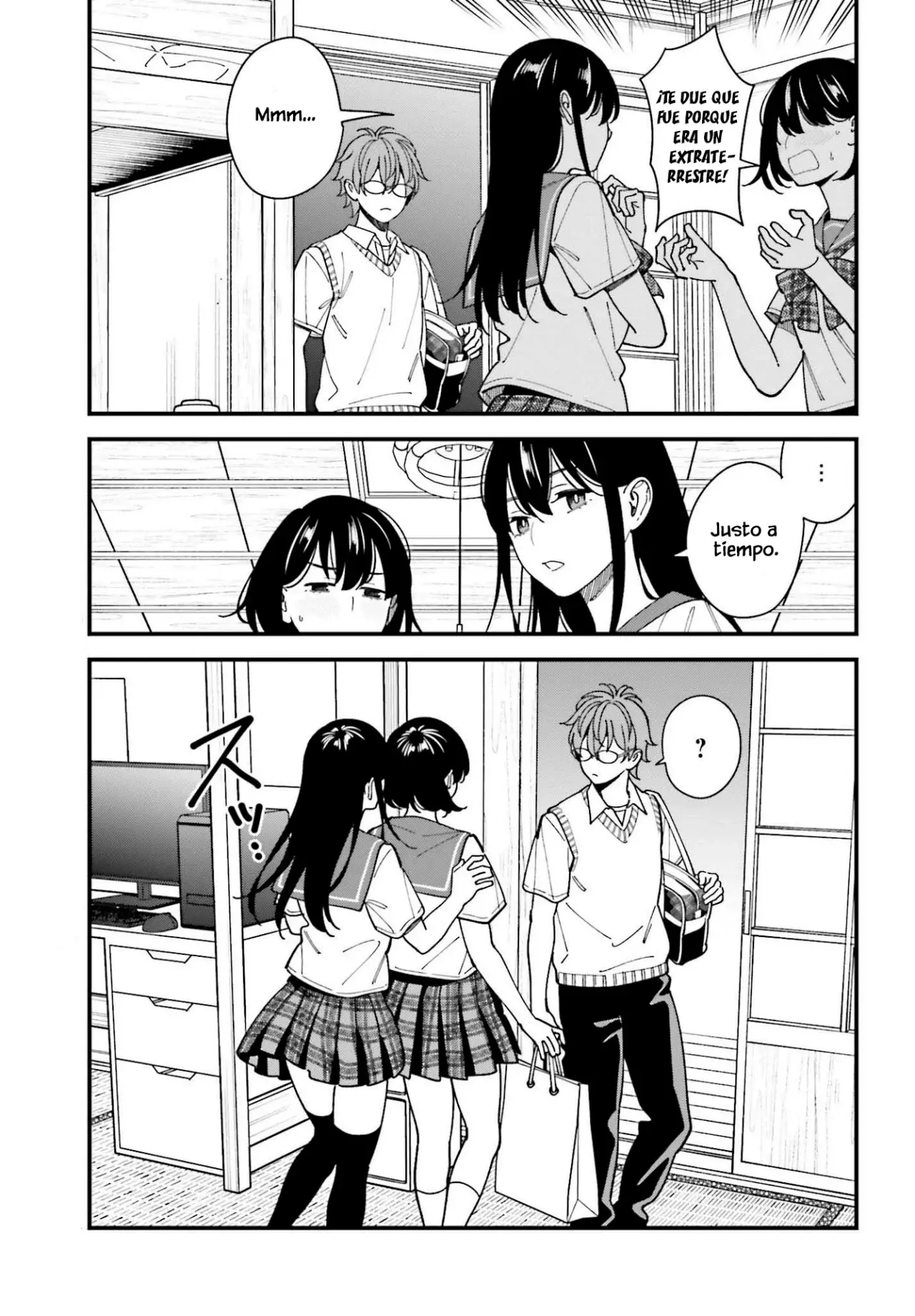Are physical relationships posible between childhood friends of high school students? Capitulo 13 página 17