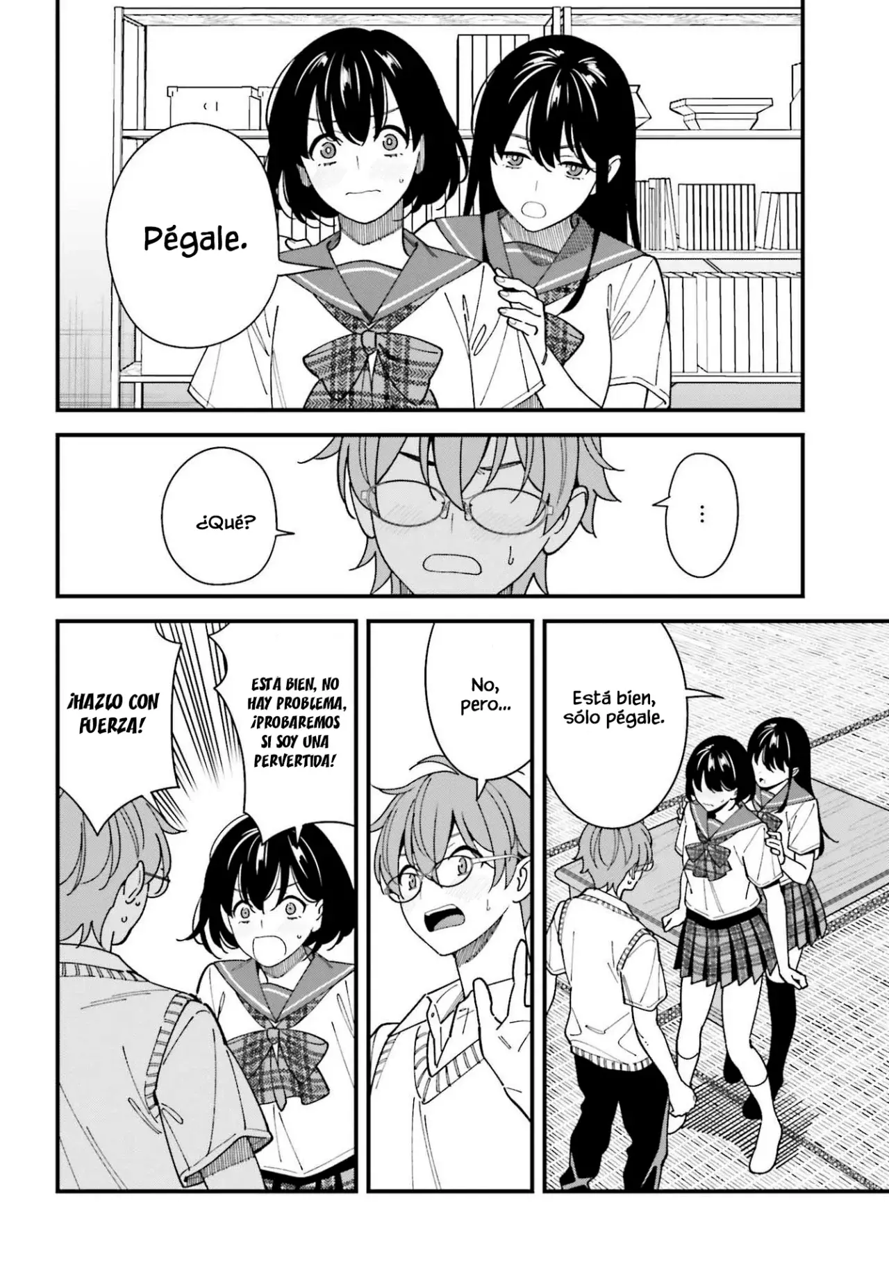 Are physical relationships posible between childhood friends of high school students? Capitulo 13 página 18