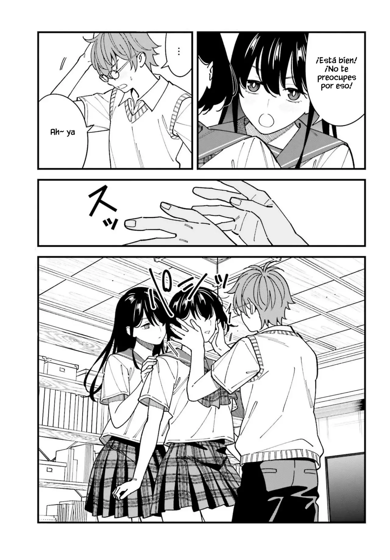 Are physical relationships posible between childhood friends of high school students? Capitulo 13 página 19