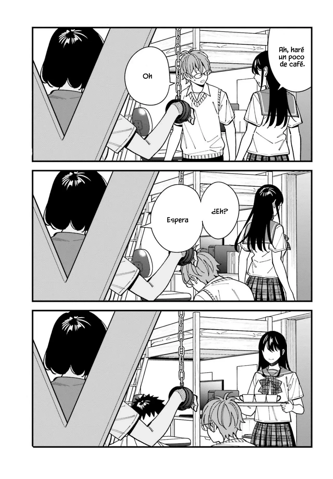 Are physical relationships posible between childhood friends of high school students? Capitulo 13 página 29