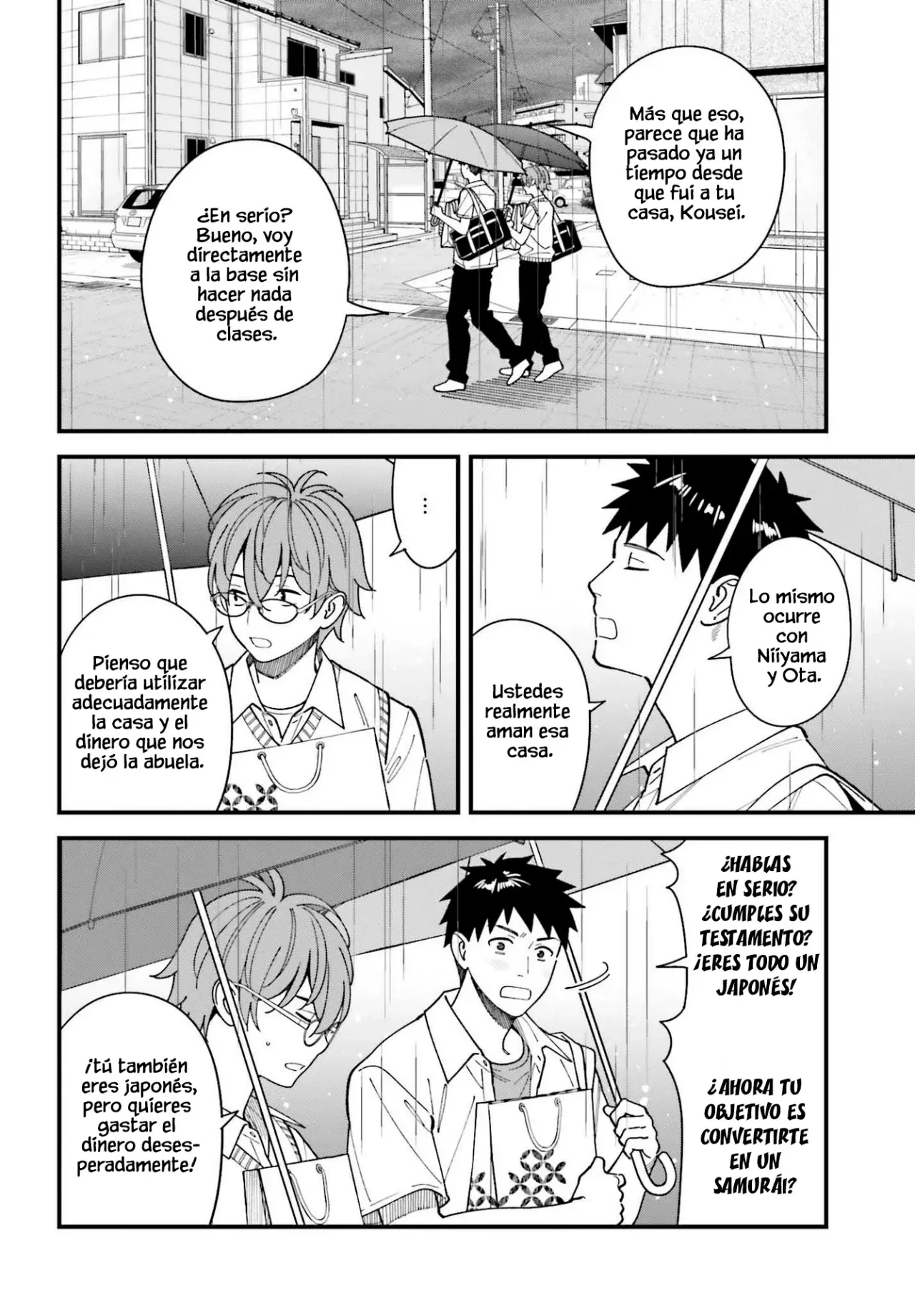 Are physical relationships posible between childhood friends of high school students? Capitulo 13 página 4
