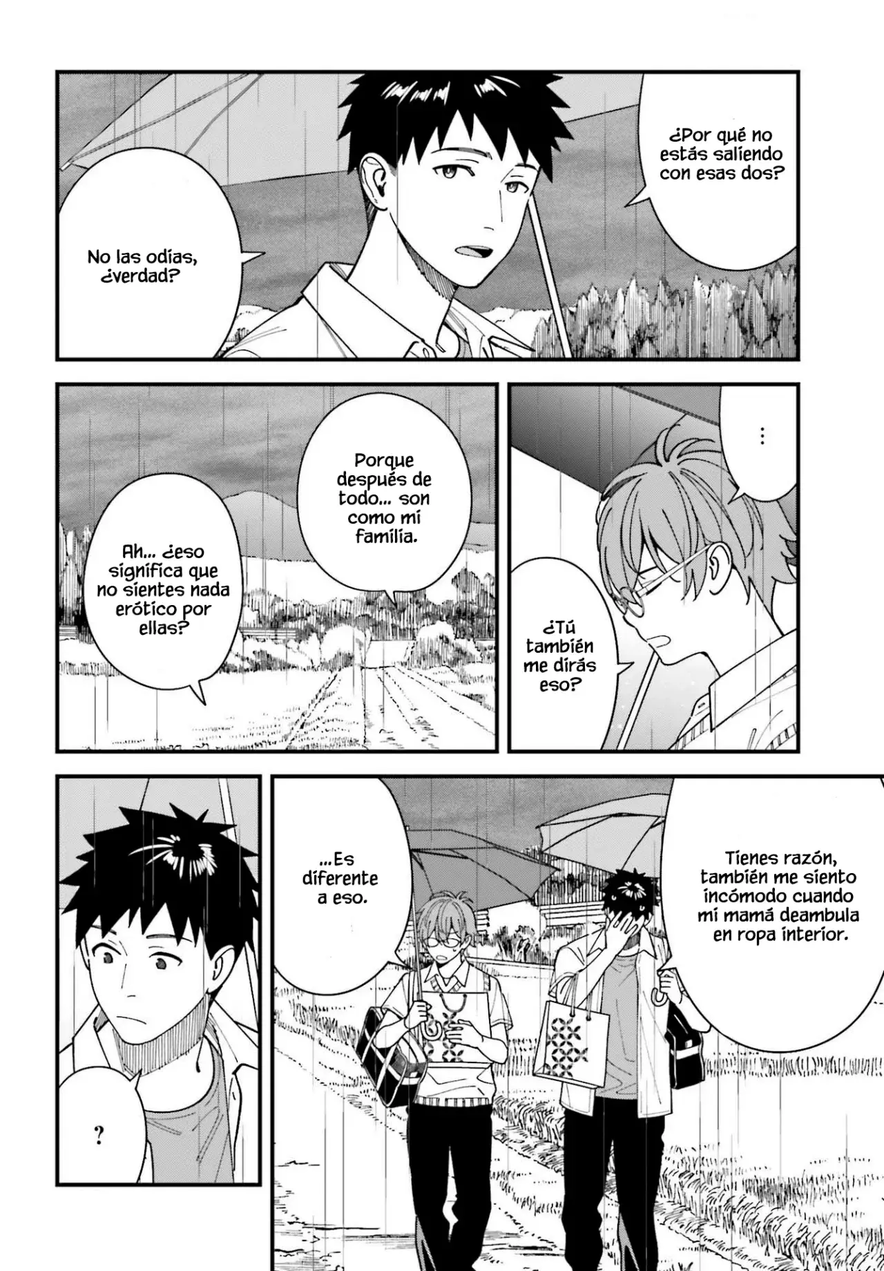 Are physical relationships posible between childhood friends of high school students? Capitulo 13 página 6