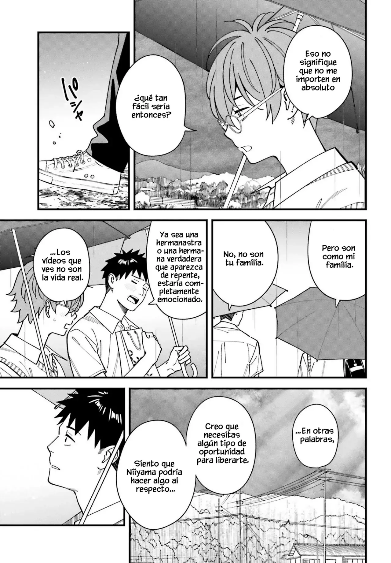 Are physical relationships posible between childhood friends of high school students? Capitulo 13 página 7