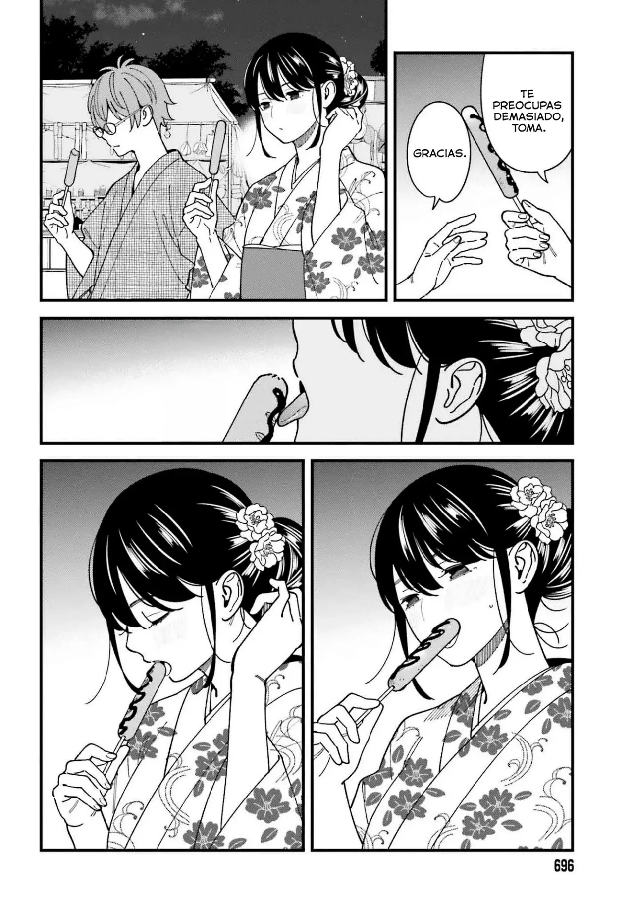 Are physical relationships posible between childhood friends of high school students? Capitulo 14 página 16