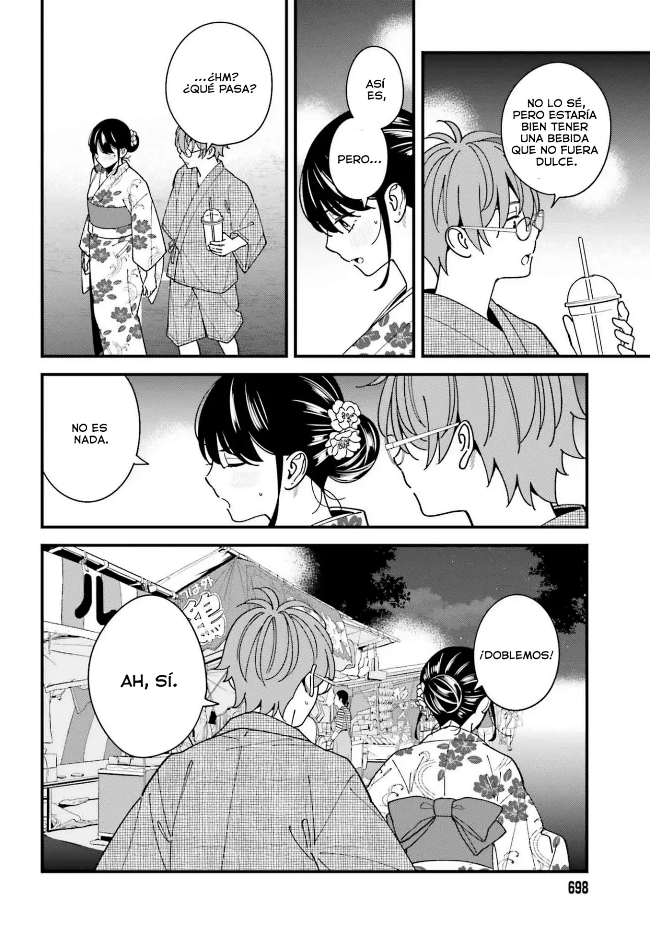 Are physical relationships posible between childhood friends of high school students? Capitulo 14 página 18