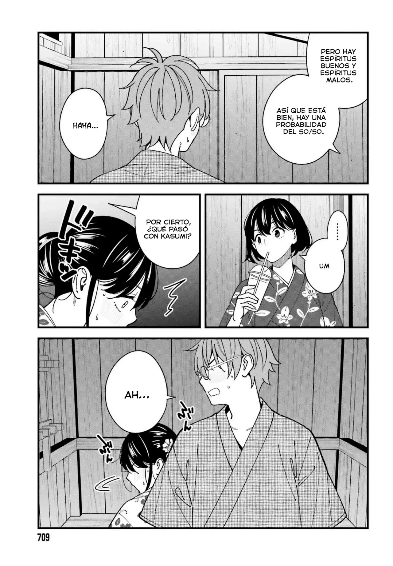Are physical relationships posible between childhood friends of high school students? Capitulo 14 página 29
