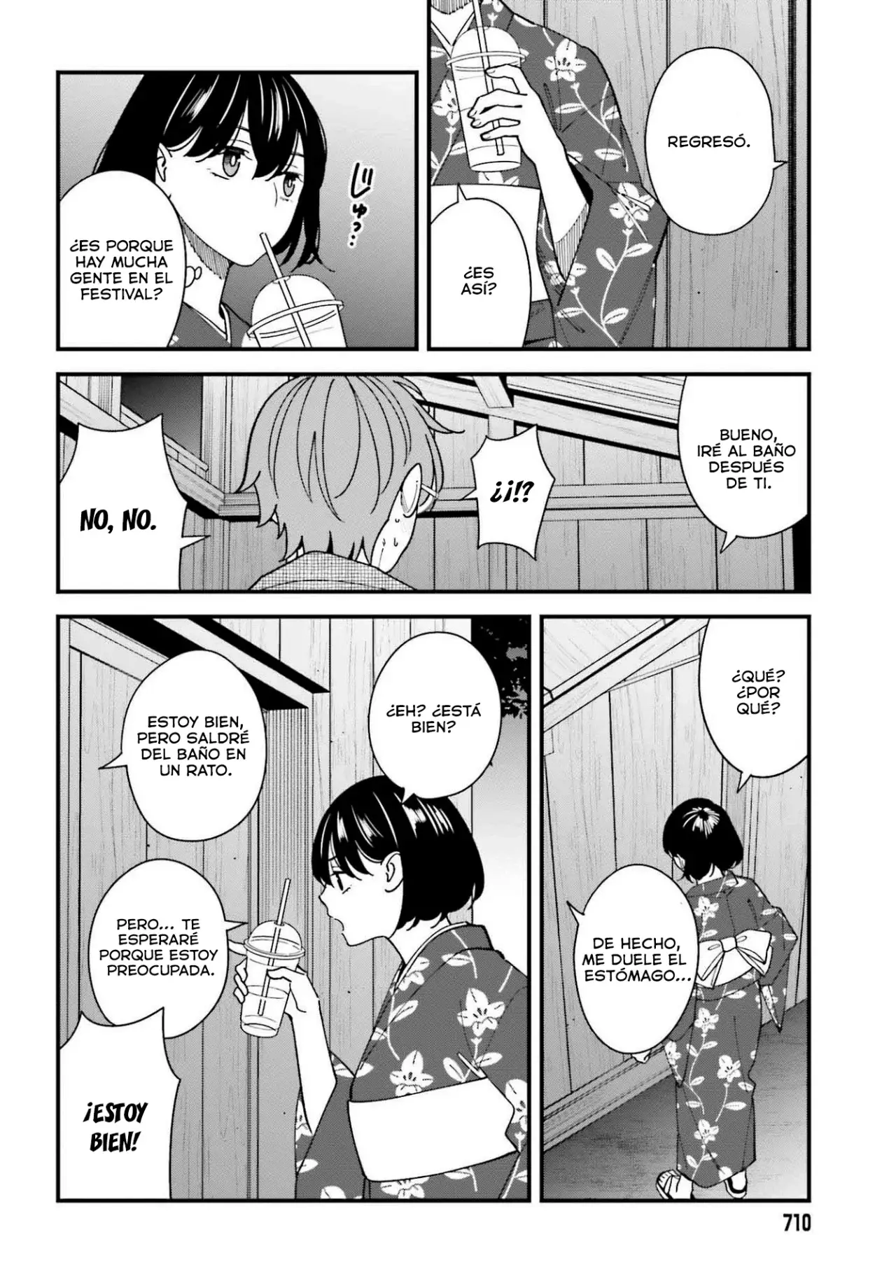 Are physical relationships posible between childhood friends of high school students? Capitulo 14 página 30