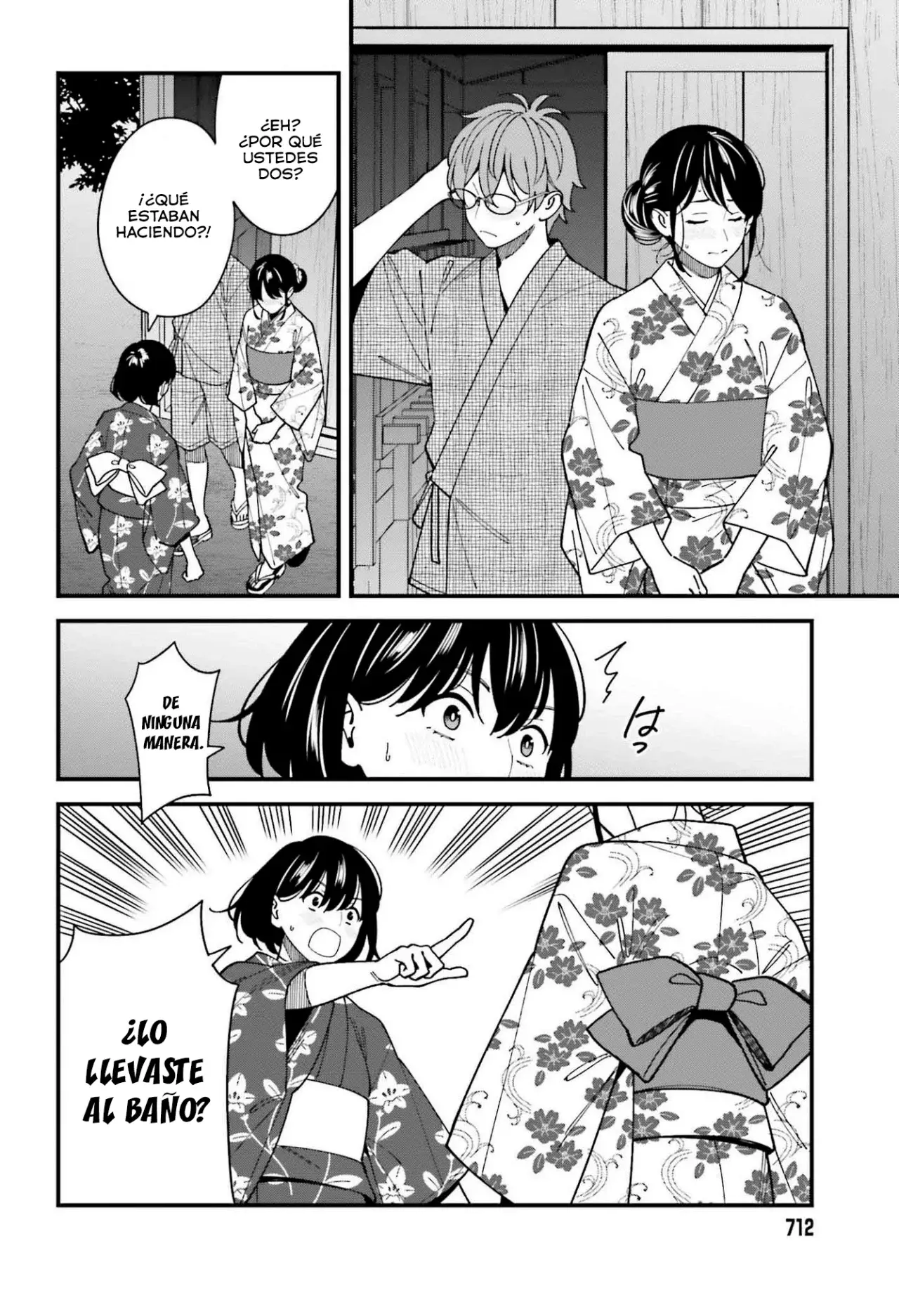 Are physical relationships posible between childhood friends of high school students? Capitulo 14 página 32