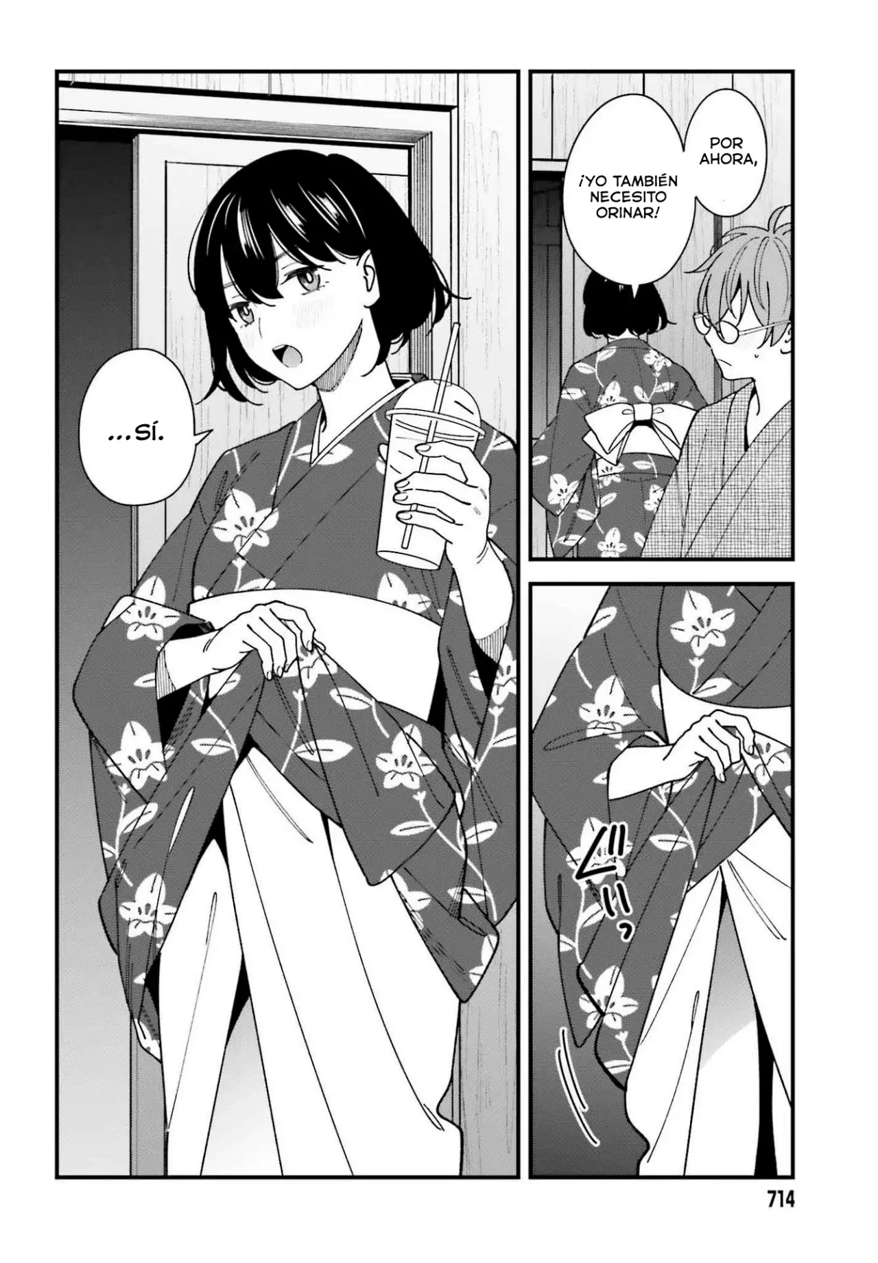 Are physical relationships posible between childhood friends of high school students? Capitulo 14 página 34