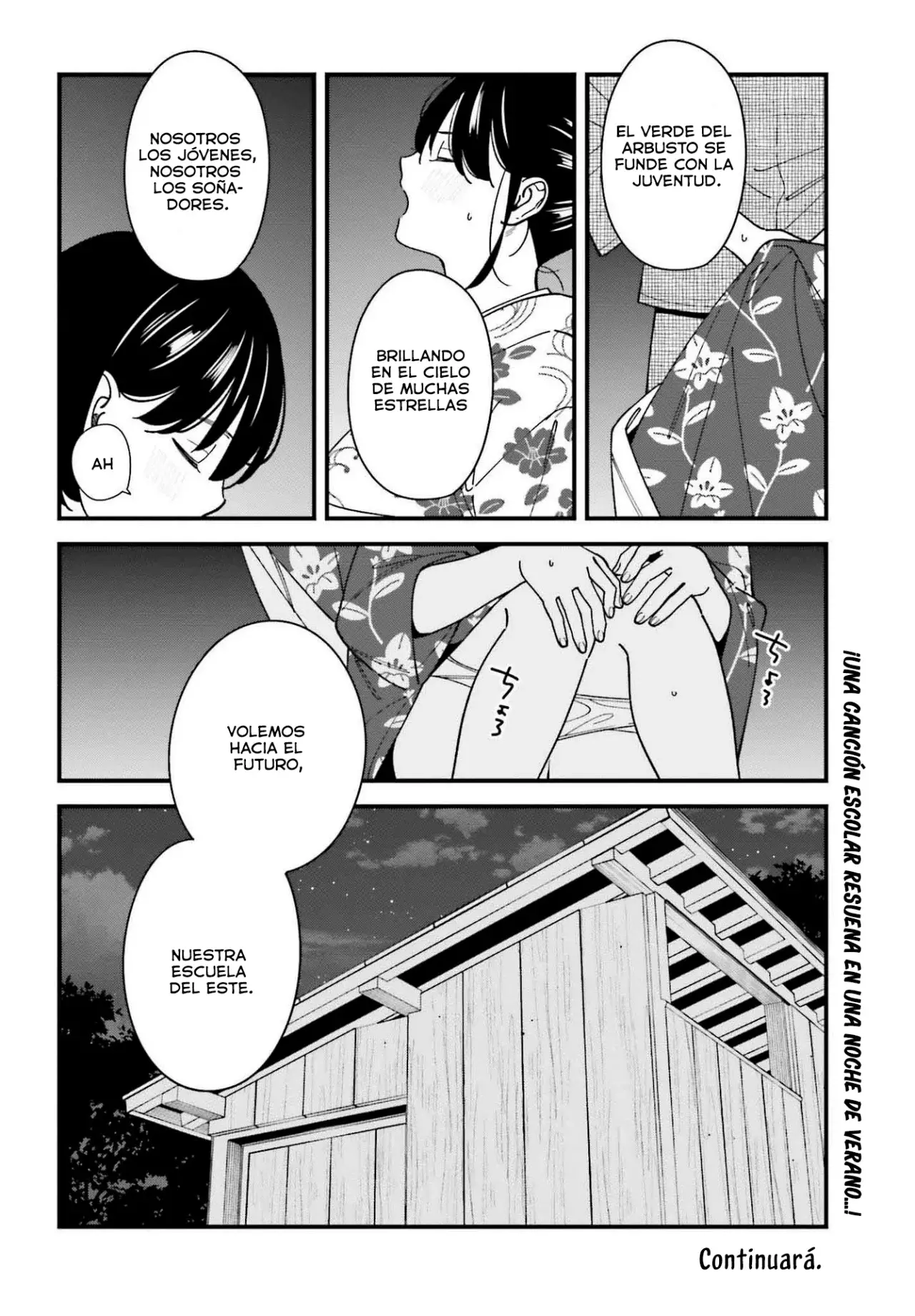 Are physical relationships posible between childhood friends of high school students? Capitulo 14 página 36
