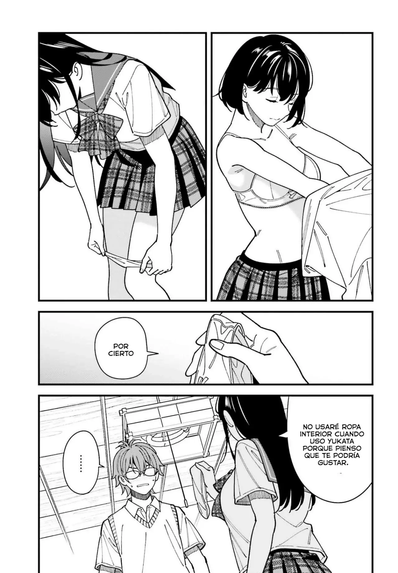 Are physical relationships posible between childhood friends of high school students? Capitulo 14 página 7