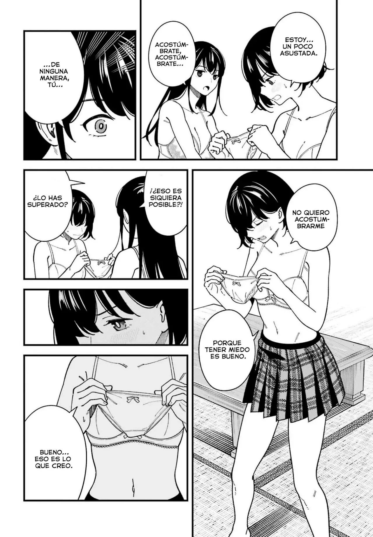 Are physical relationships posible between childhood friends of high school students? Capitulo 14 página 8