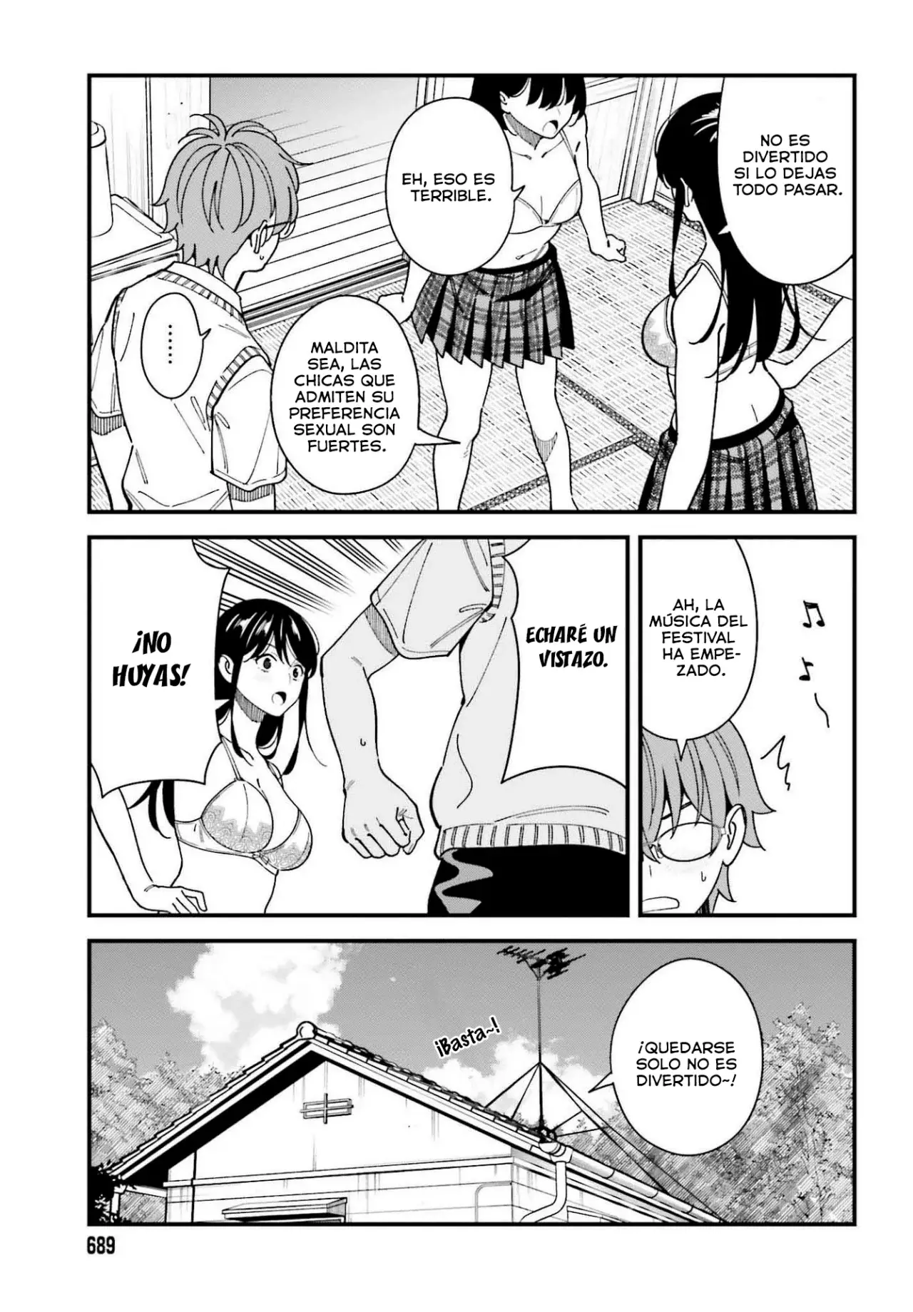 Are physical relationships posible between childhood friends of high school students? Capitulo 14 página 9