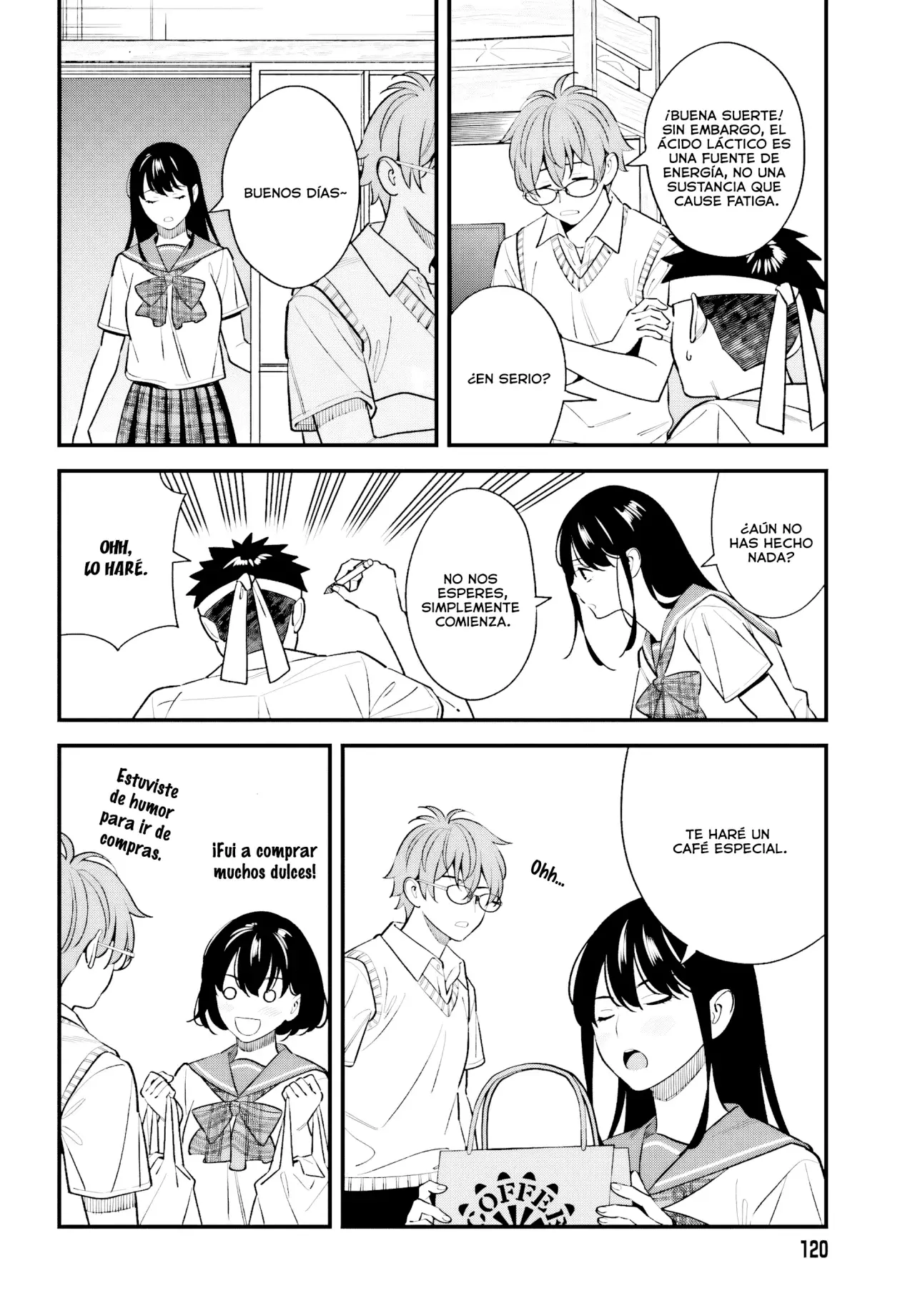 Are physical relationships posible between childhood friends of high school students? Capitulo 15 página 16