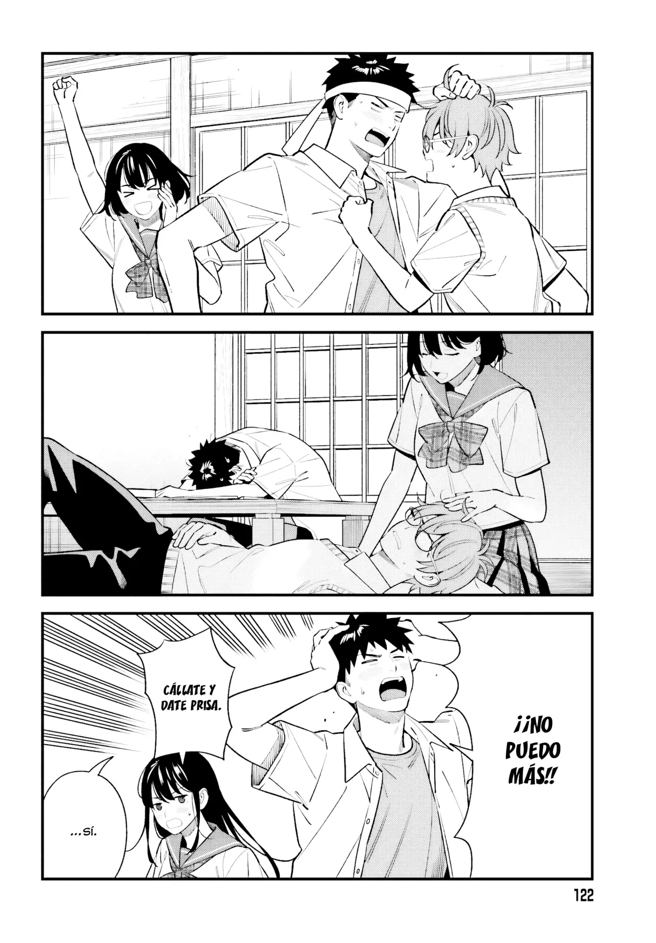 Are physical relationships posible between childhood friends of high school students? Capitulo 15 página 18