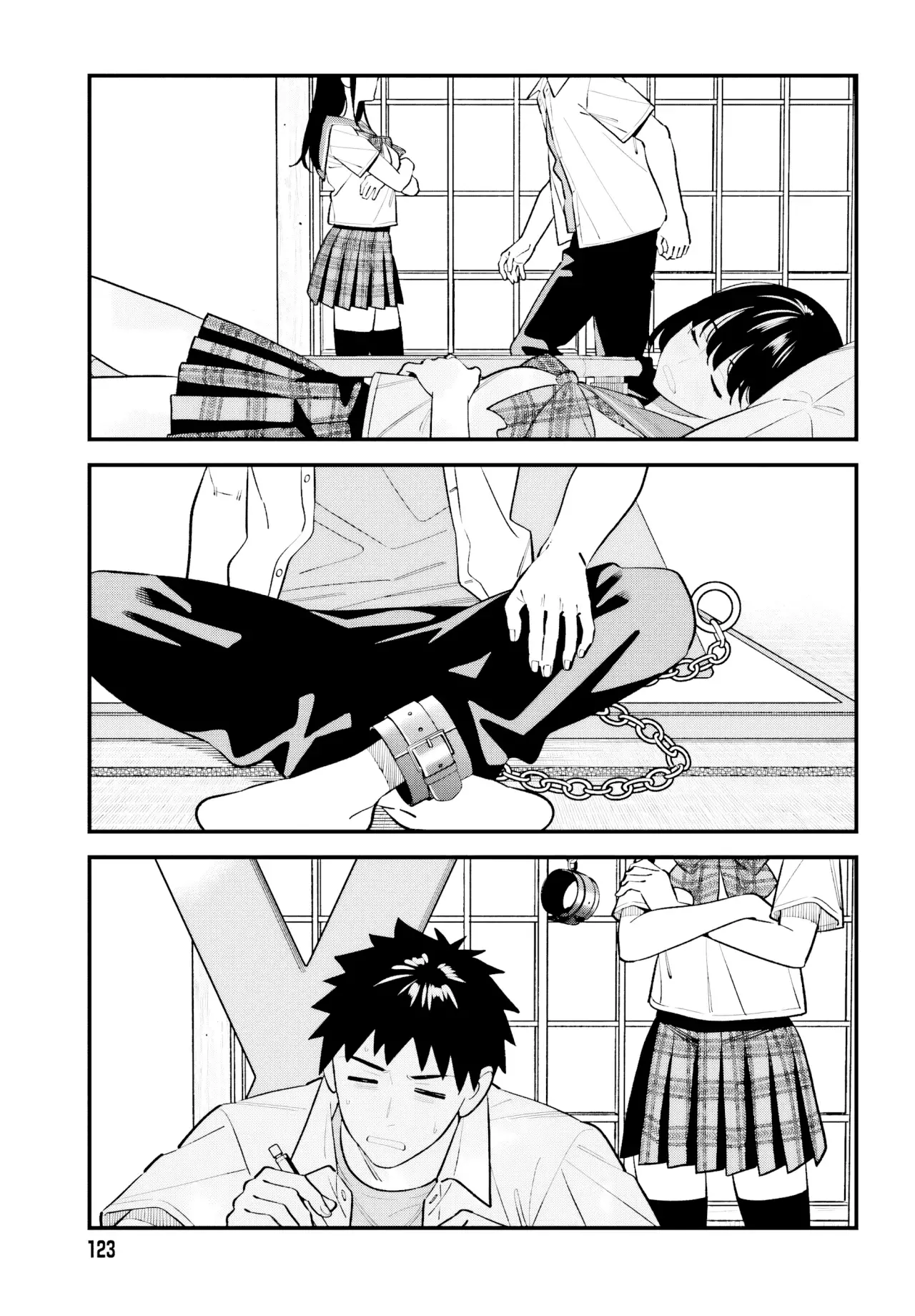 Are physical relationships posible between childhood friends of high school students? Capitulo 15 página 19