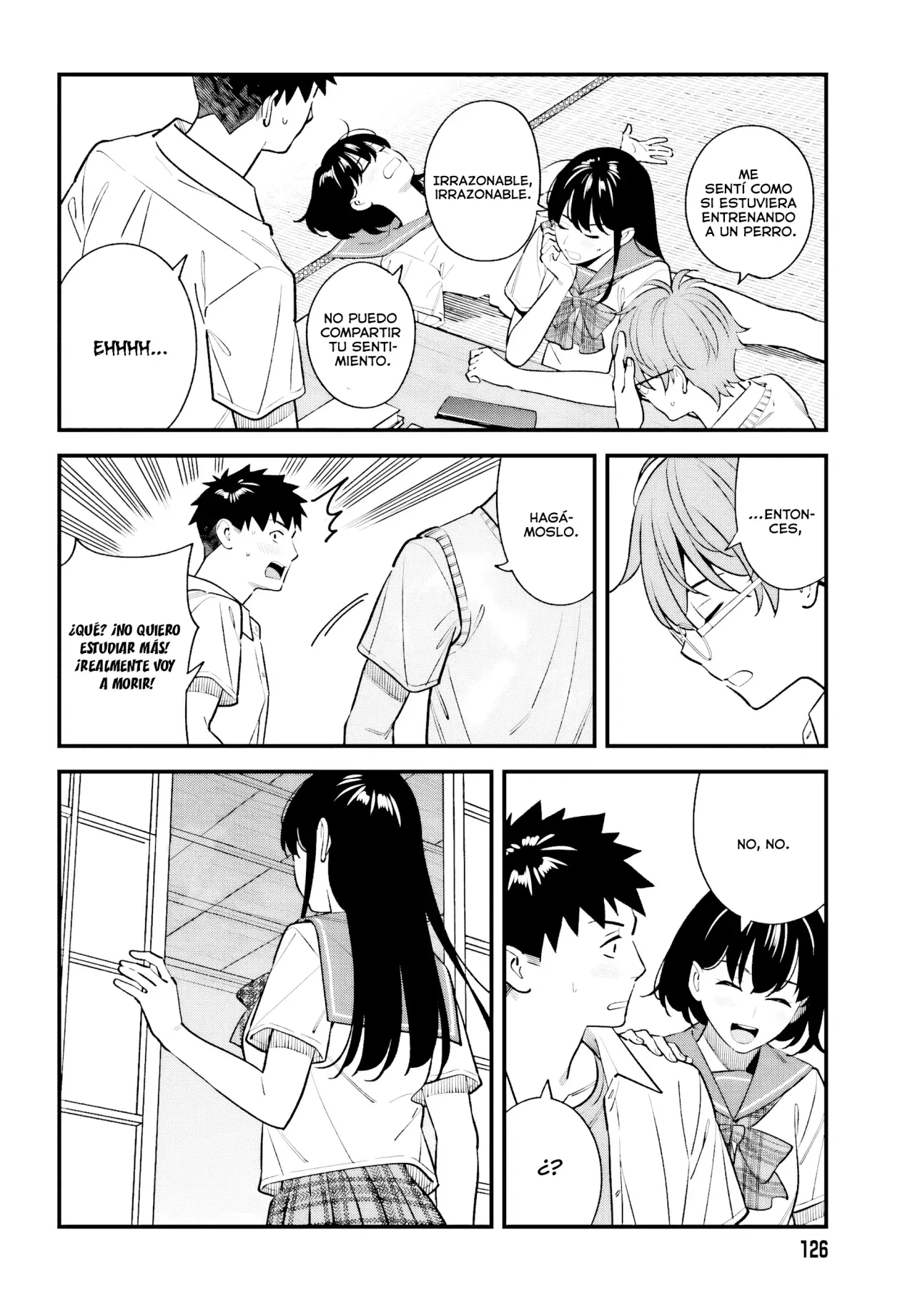 Are physical relationships posible between childhood friends of high school students? Capitulo 15 página 22