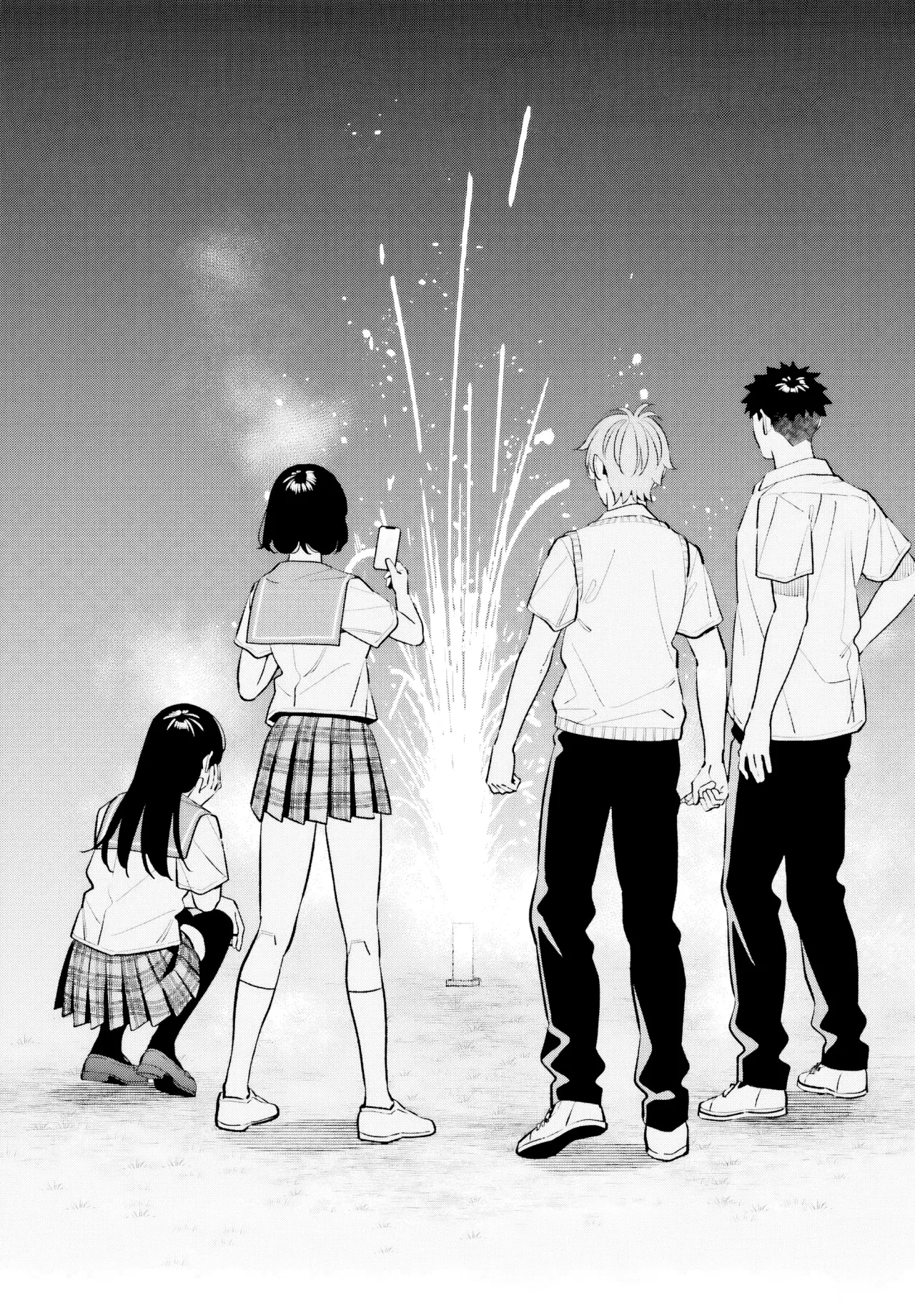 Are physical relationships posible between childhood friends of high school students? Capitulo 15 página 27