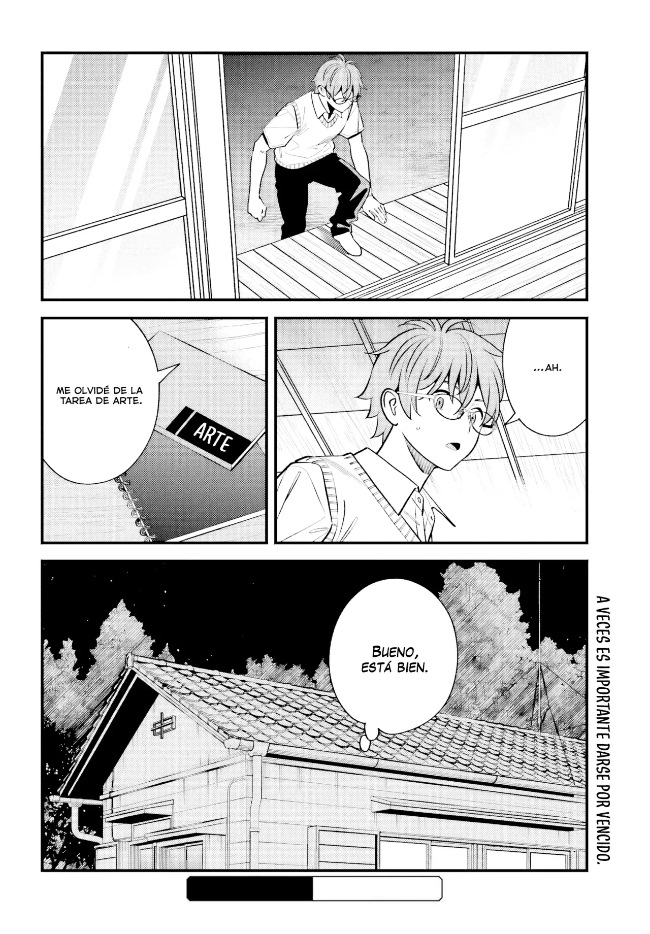 Are physical relationships posible between childhood friends of high school students? Capitulo 15 página 28