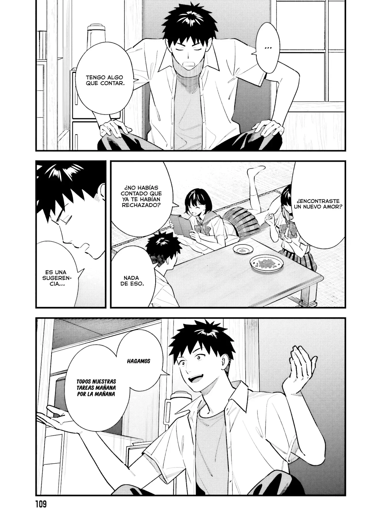 Are physical relationships posible between childhood friends of high school students? Capitulo 15 página 5