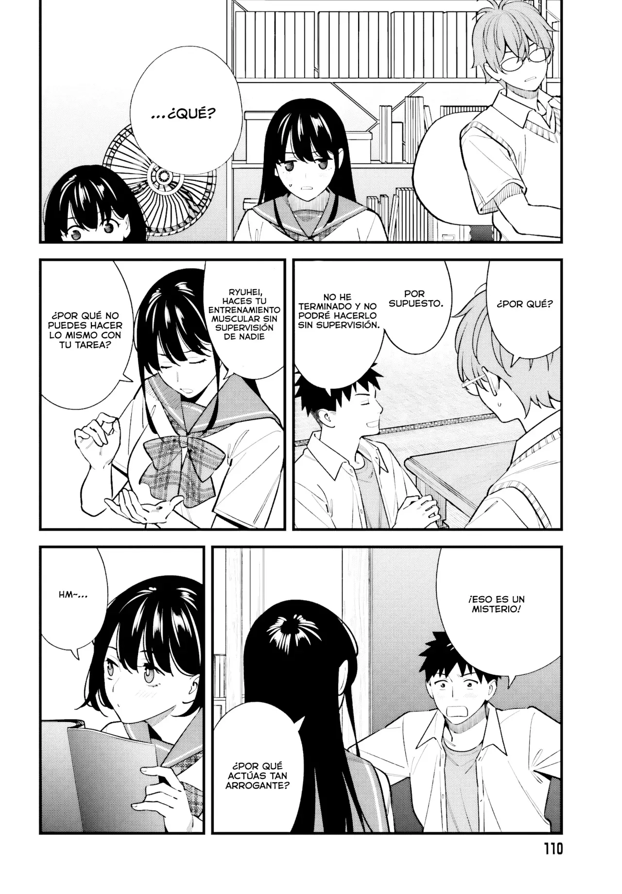 Are physical relationships posible between childhood friends of high school students? Capitulo 15 página 6