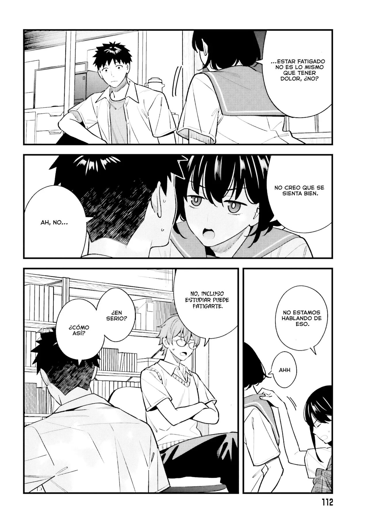 Are physical relationships posible between childhood friends of high school students? Capitulo 15 página 8