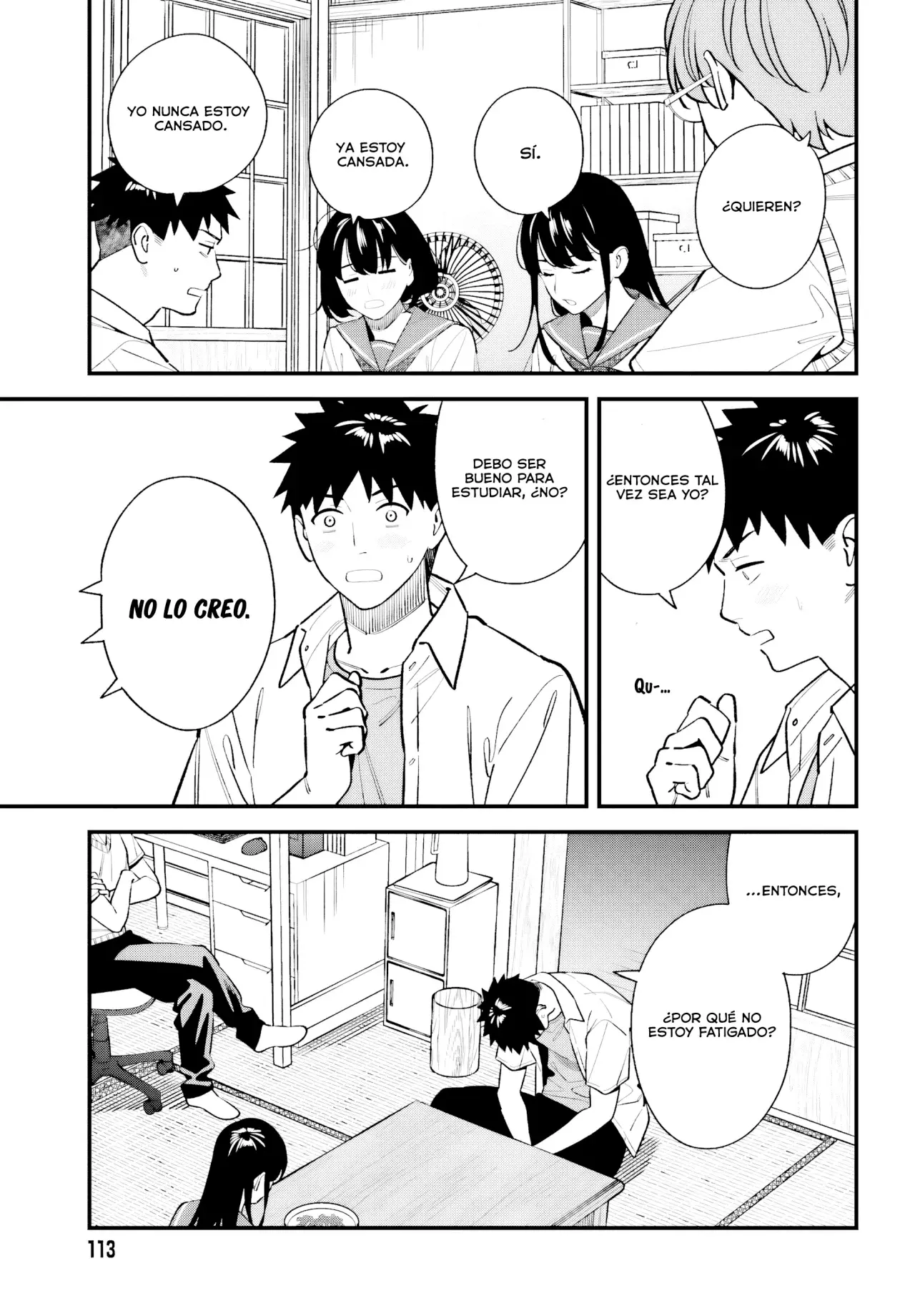Are physical relationships posible between childhood friends of high school students? Capitulo 15 página 9