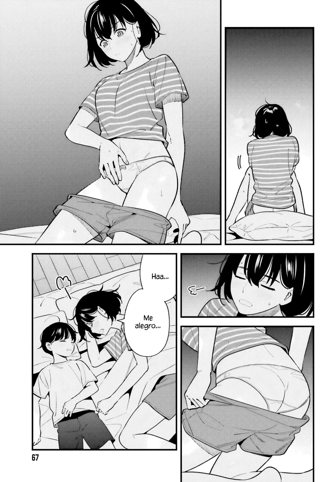 Are physical relationships posible between childhood friends of high school students? Capitulo 16 página 13
