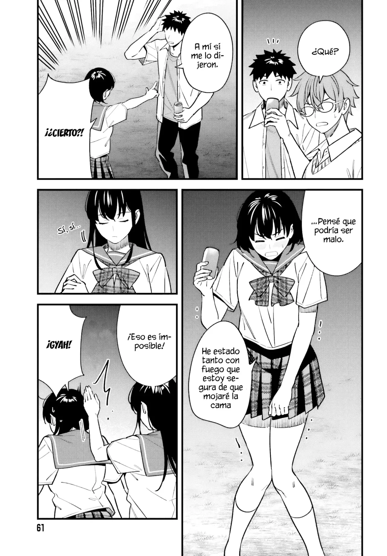Are physical relationships posible between childhood friends of high school students? Capitulo 16 página 7