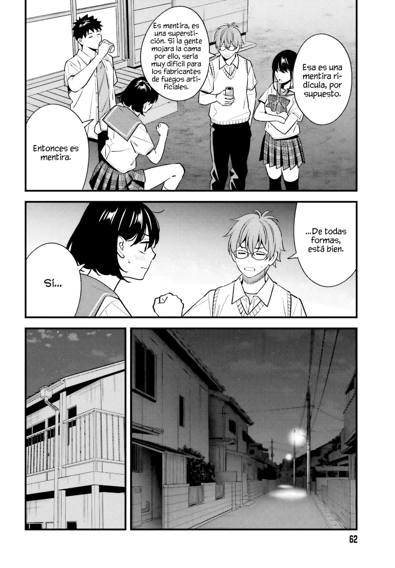 Are physical relationships posible between childhood friends of high school students? Capitulo 16 página 8