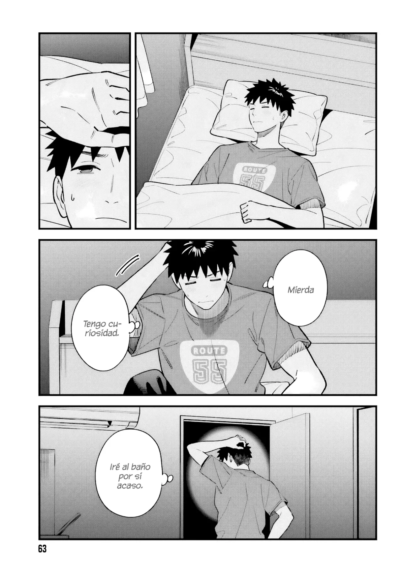 Are physical relationships posible between childhood friends of high school students? Capitulo 16 página 9