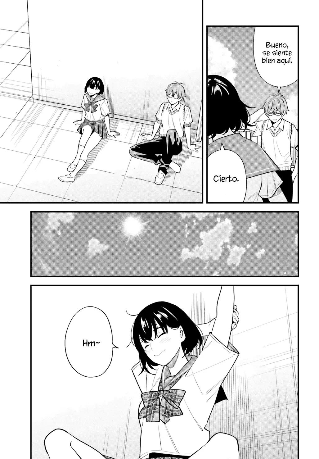 Are physical relationships posible between childhood friends of high school students? Capitulo 17 página 13