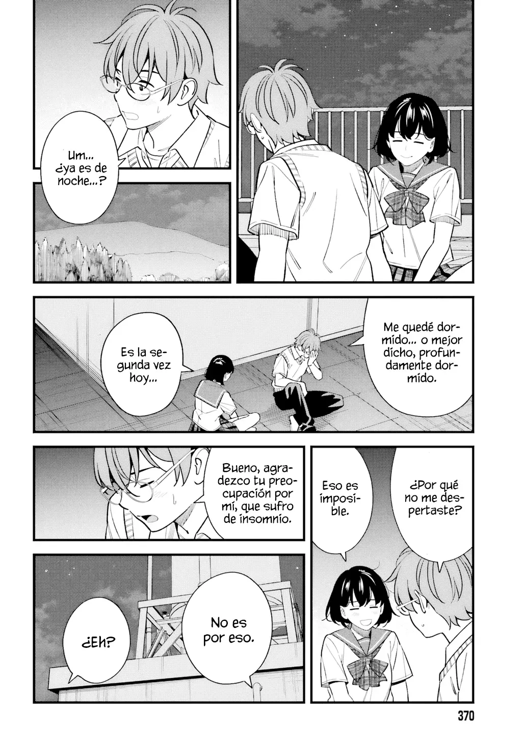 Are physical relationships posible between childhood friends of high school students? Capitulo 17 página 16