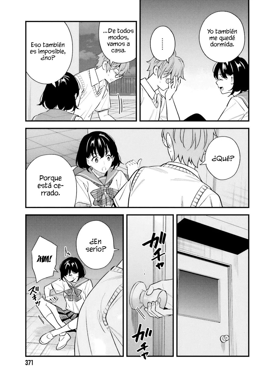 Are physical relationships posible between childhood friends of high school students? Capitulo 17 página 17