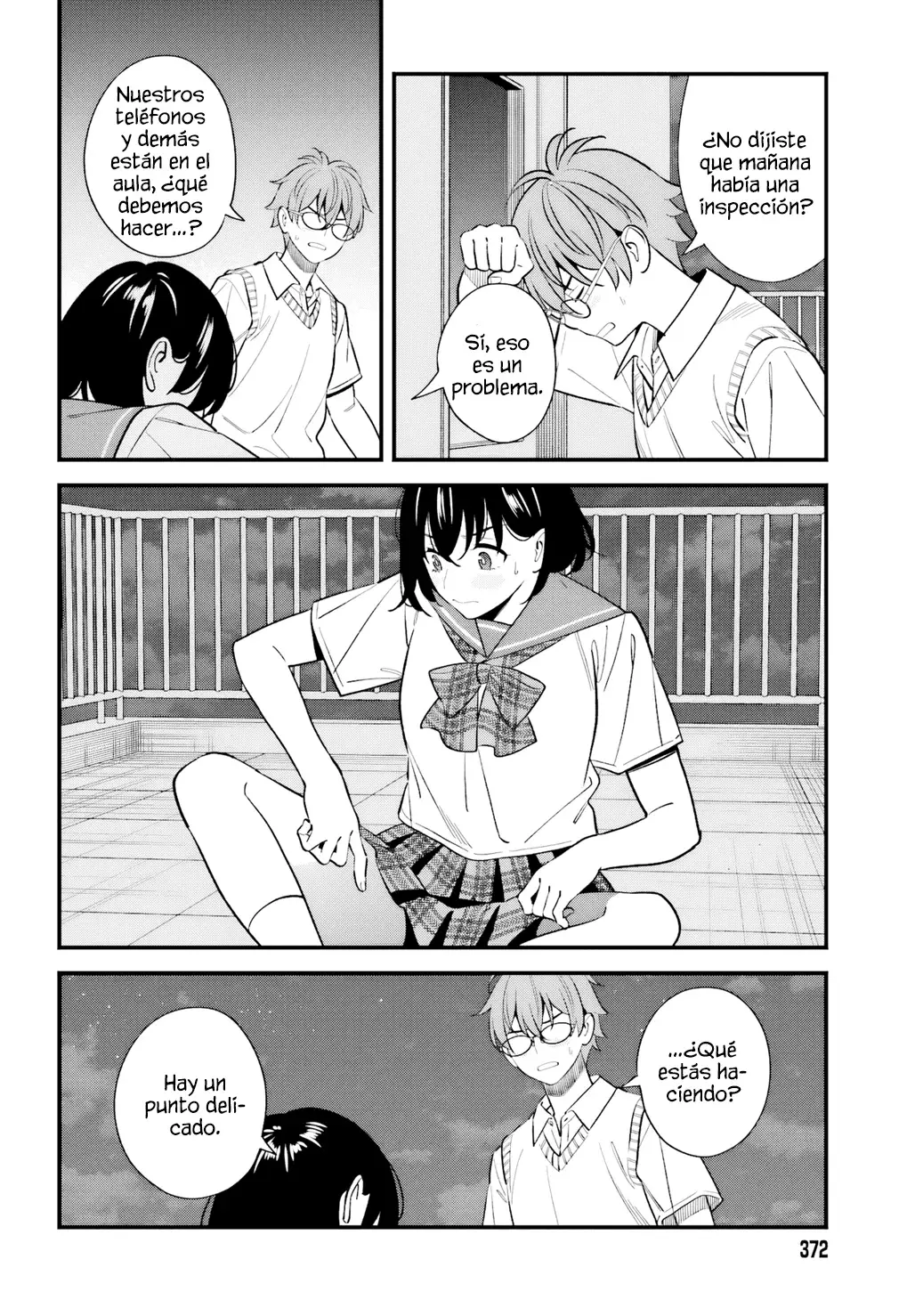 Are physical relationships posible between childhood friends of high school students? Capitulo 17 página 18
