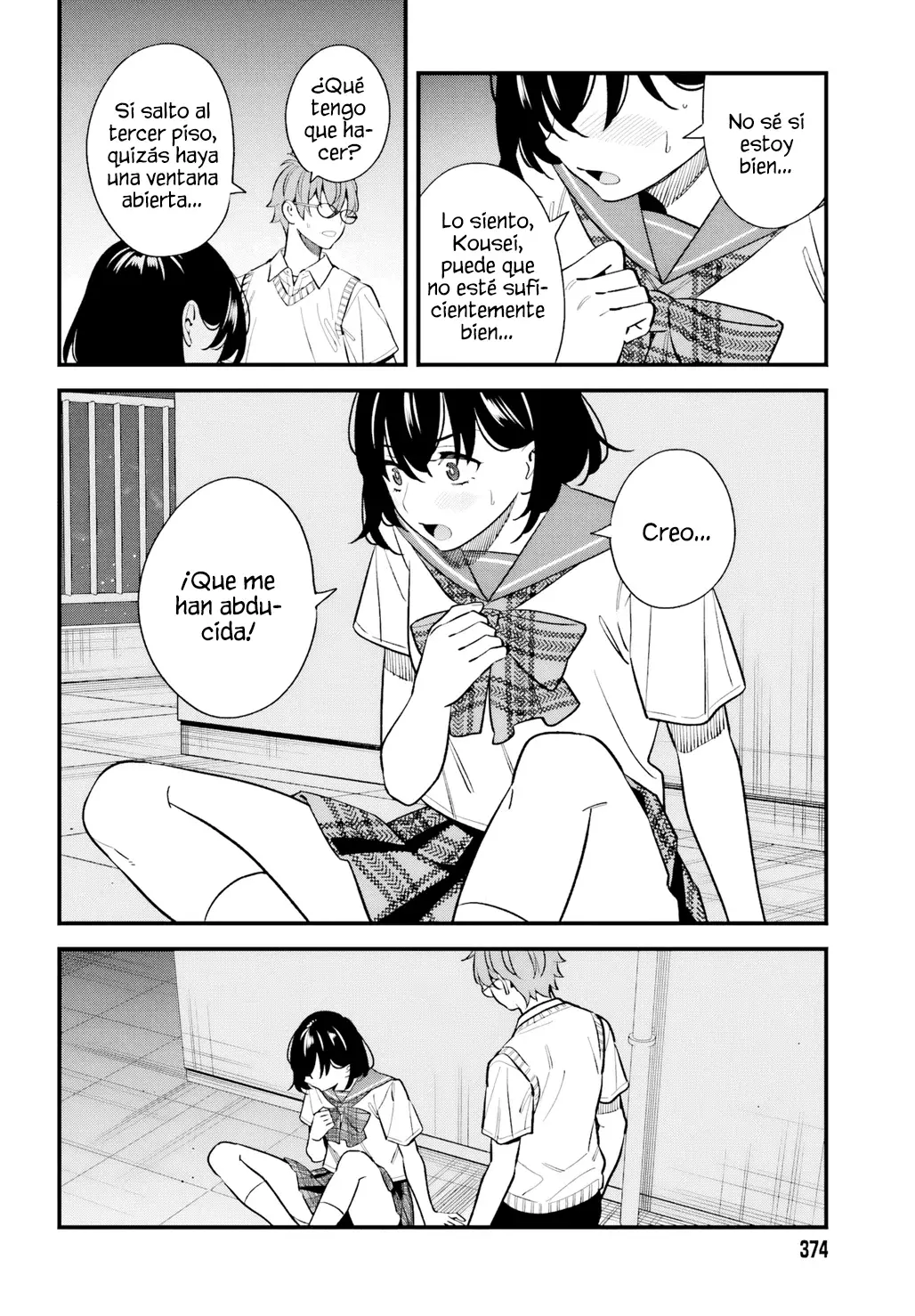Are physical relationships posible between childhood friends of high school students? Capitulo 17 página 20