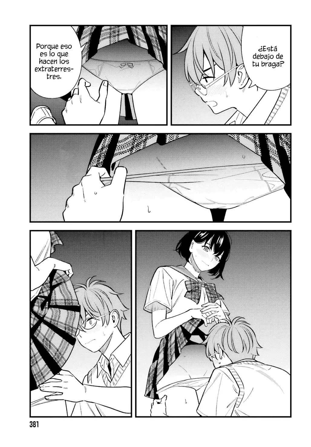 Are physical relationships posible between childhood friends of high school students? Capitulo 17 página 27