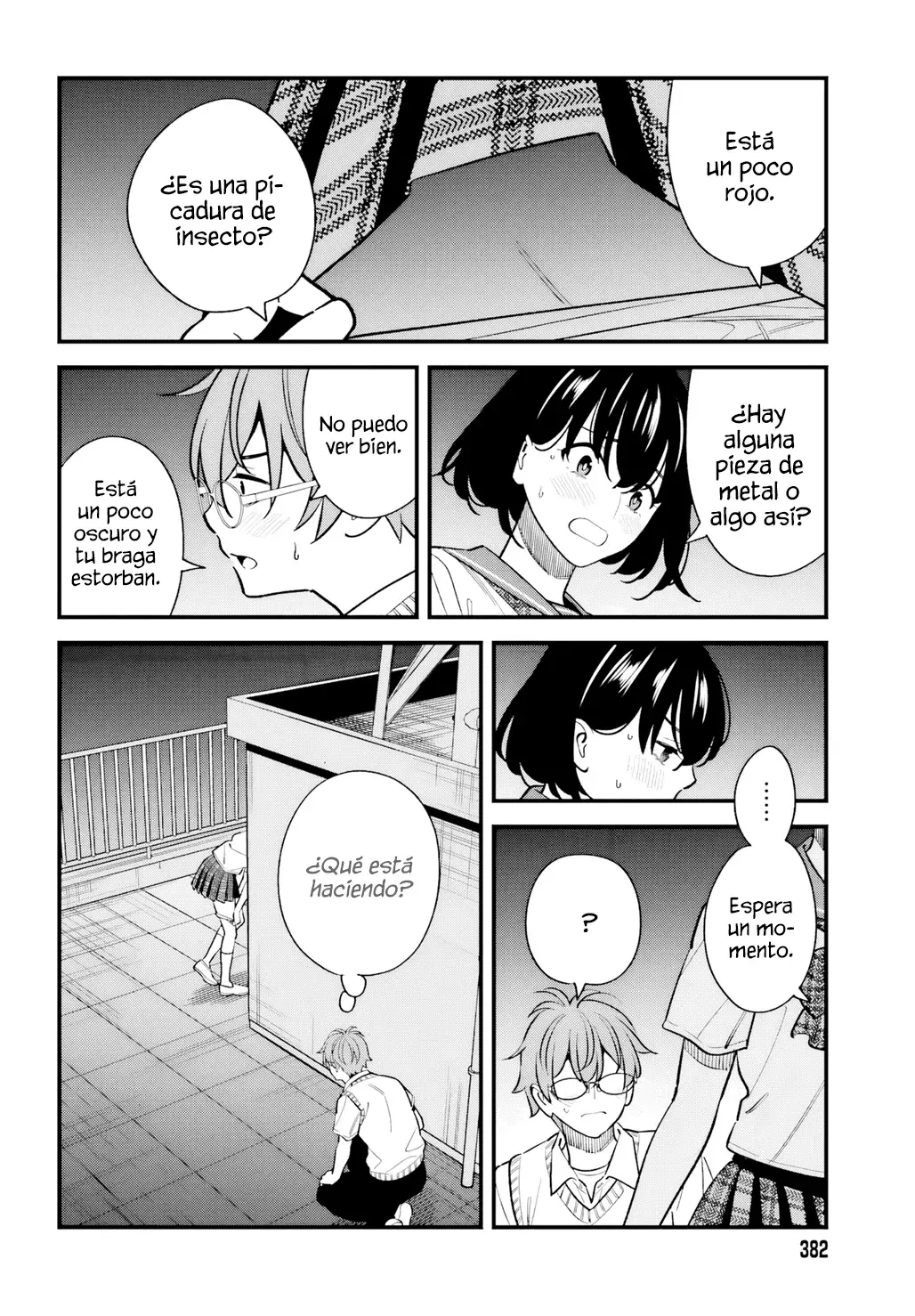 Are physical relationships posible between childhood friends of high school students? Capitulo 17 página 28