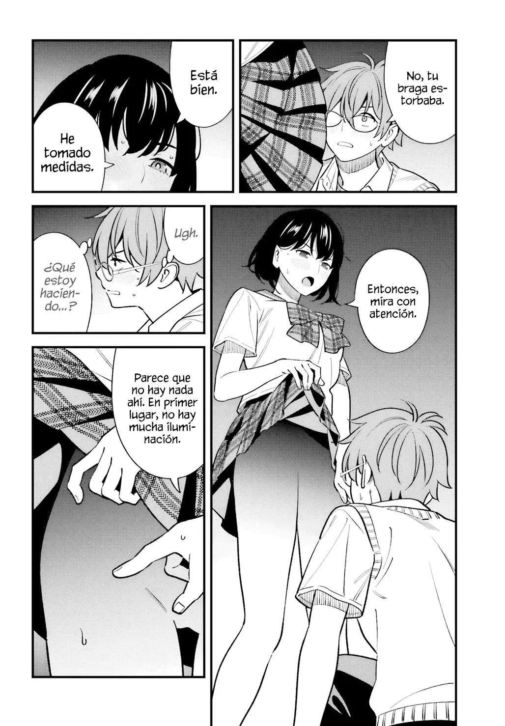 Are physical relationships posible between childhood friends of high school students? Capitulo 17 página 30