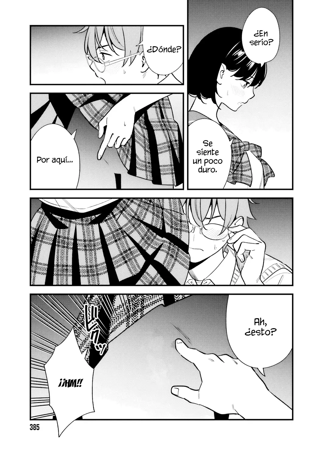 Are physical relationships posible between childhood friends of high school students? Capitulo 17 página 31