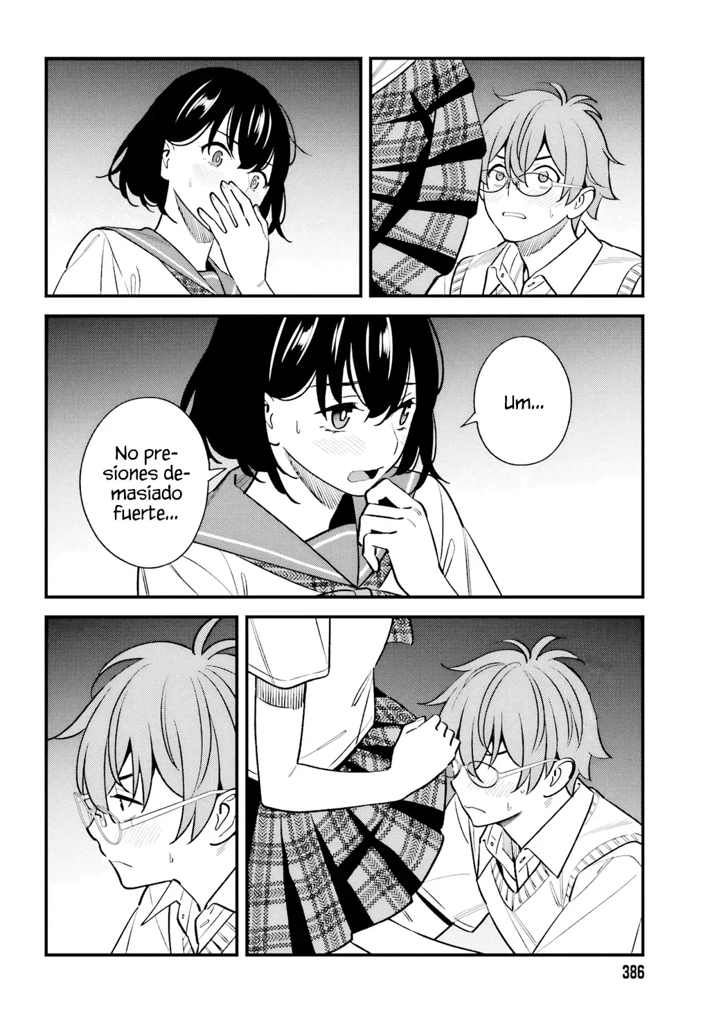 Are physical relationships posible between childhood friends of high school students? Capitulo 17 página 32