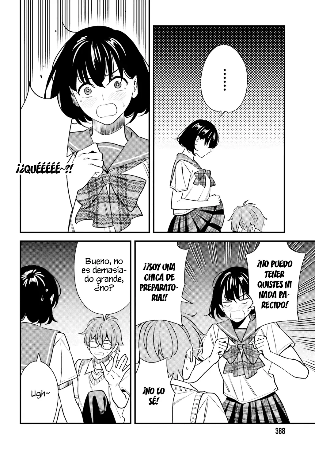 Are physical relationships posible between childhood friends of high school students? Capitulo 17 página 34