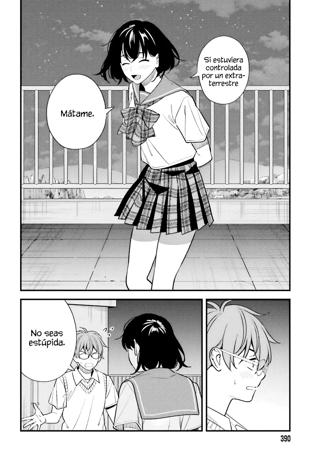 Are physical relationships posible between childhood friends of high school students? Capitulo 17 página 36